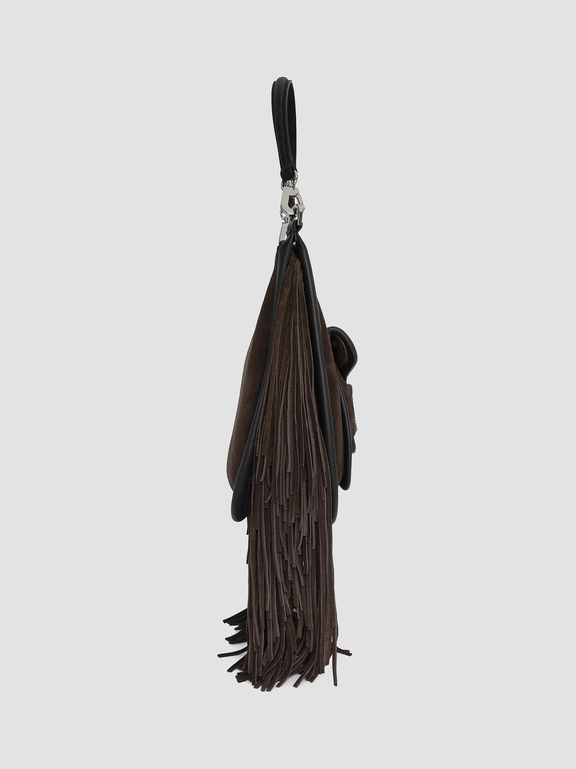 Pierre Hardy Alpha Day Miss Texas Fringed Suede Shoulder Bag