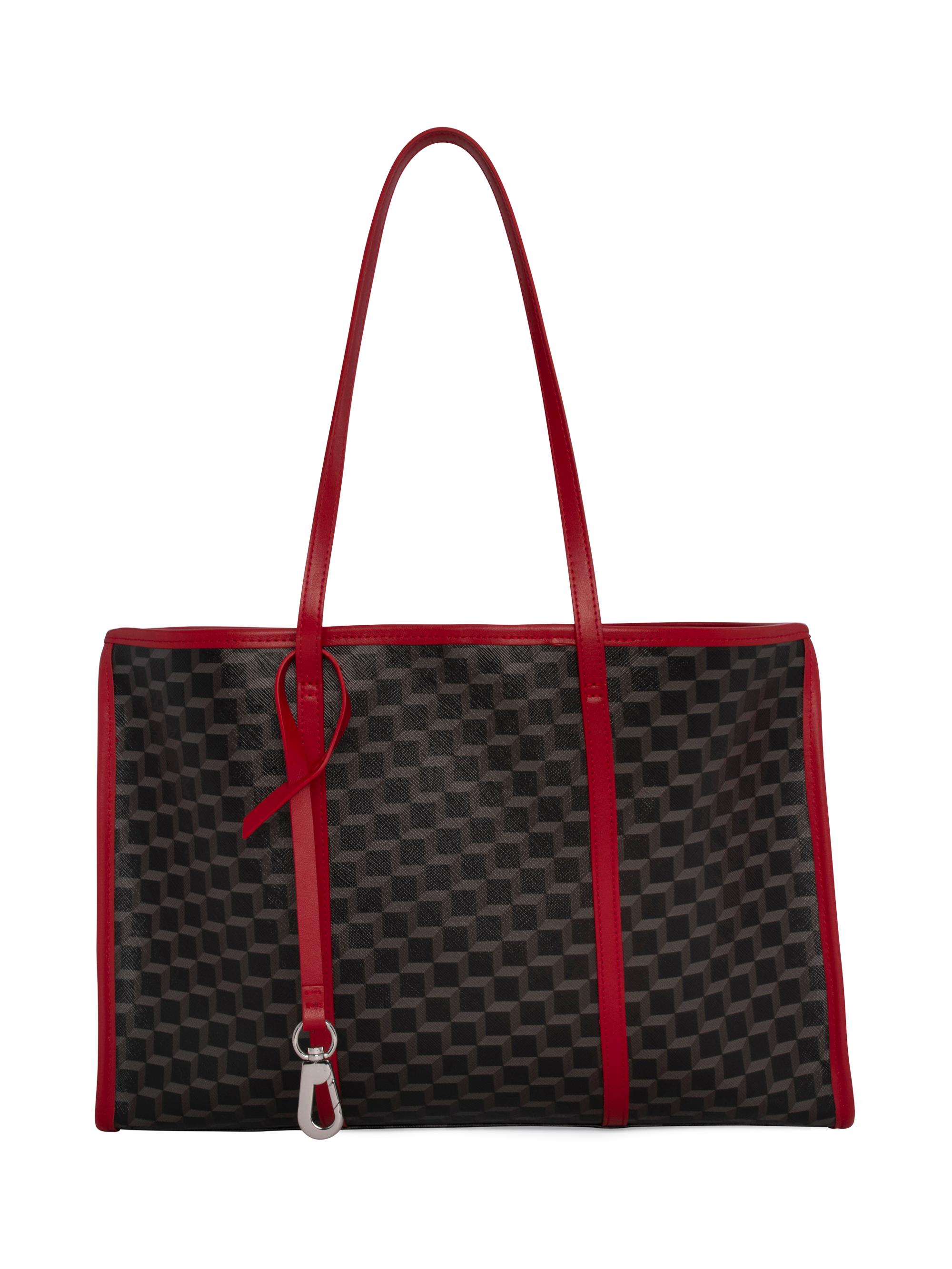 Pierre Hardy Cab 3D Cube Canvas-Leather Tote Bag | Saks Fifth Avenue