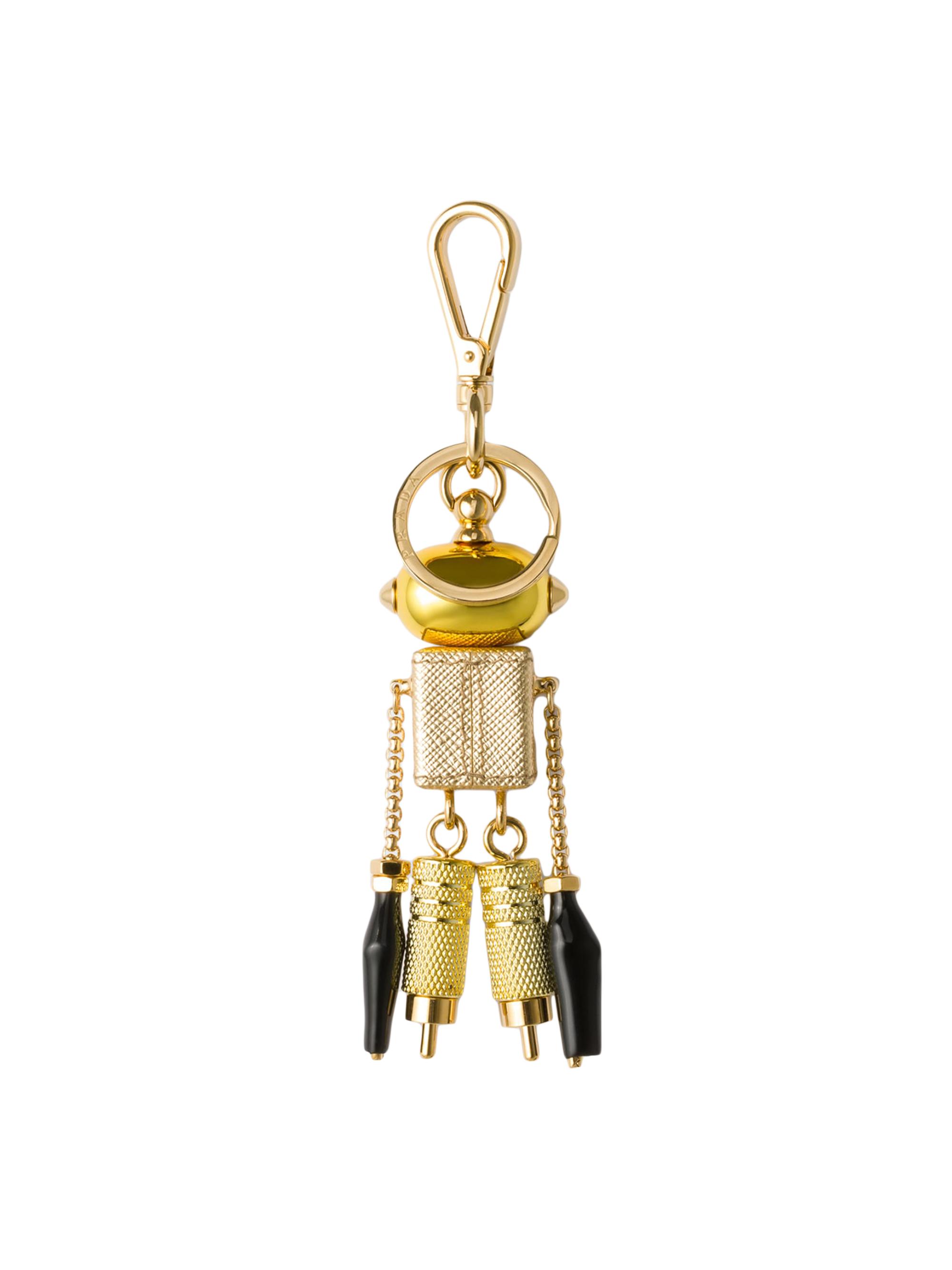 Prada Robot Saffiano Leather Bag Charm | Saks Fifth Avenue