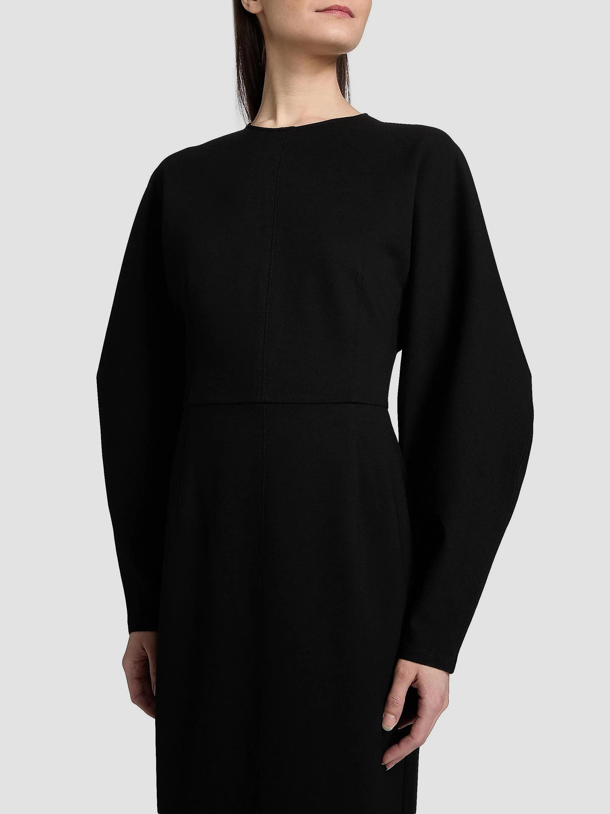 Carolina Herrera Arc Crewneck Midi-Dress | Saks Fifth Avenue