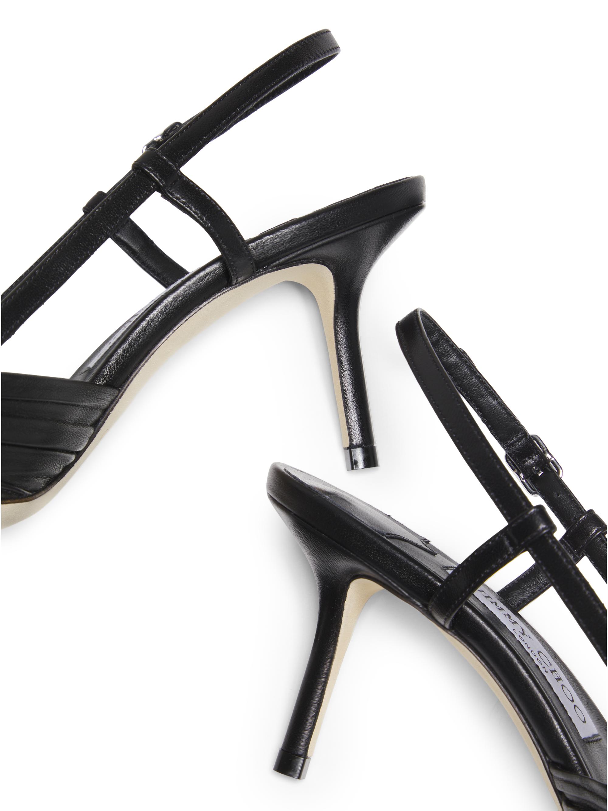 Jimmy Choo Afia 65MM Leather Slingback Pumps | Saks Fifth Avenue