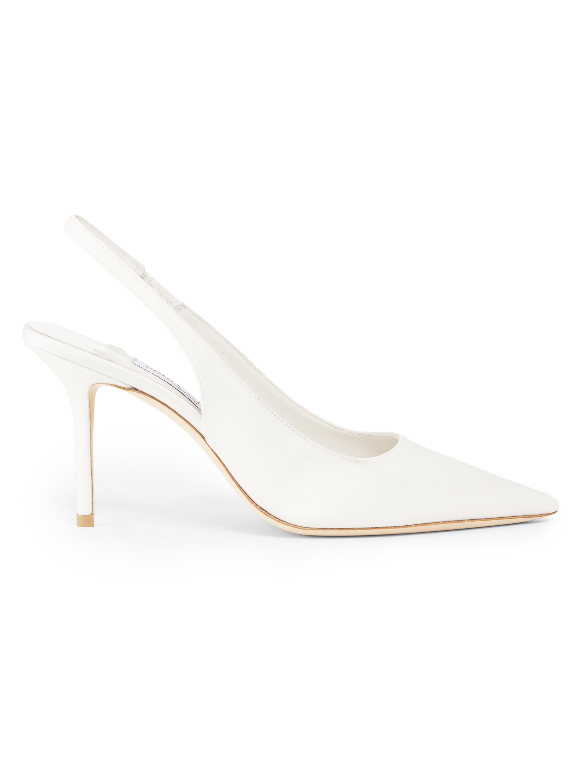 Jimmy Choo Women's Love 85MM Satin Slingback Pumps -