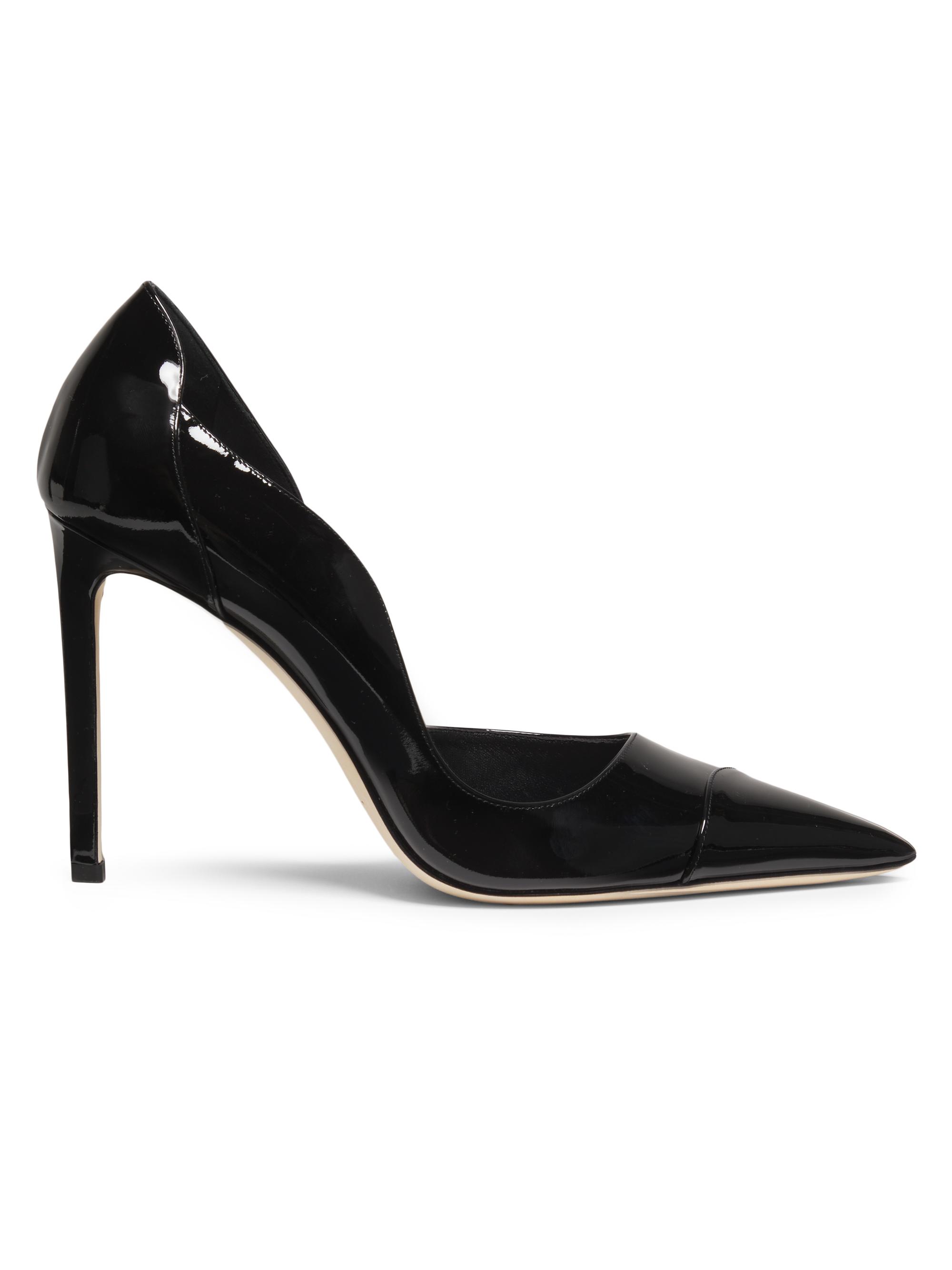 Jimmy Choo Romy 85MM Leather Pumps | Saks Fifth Avenue