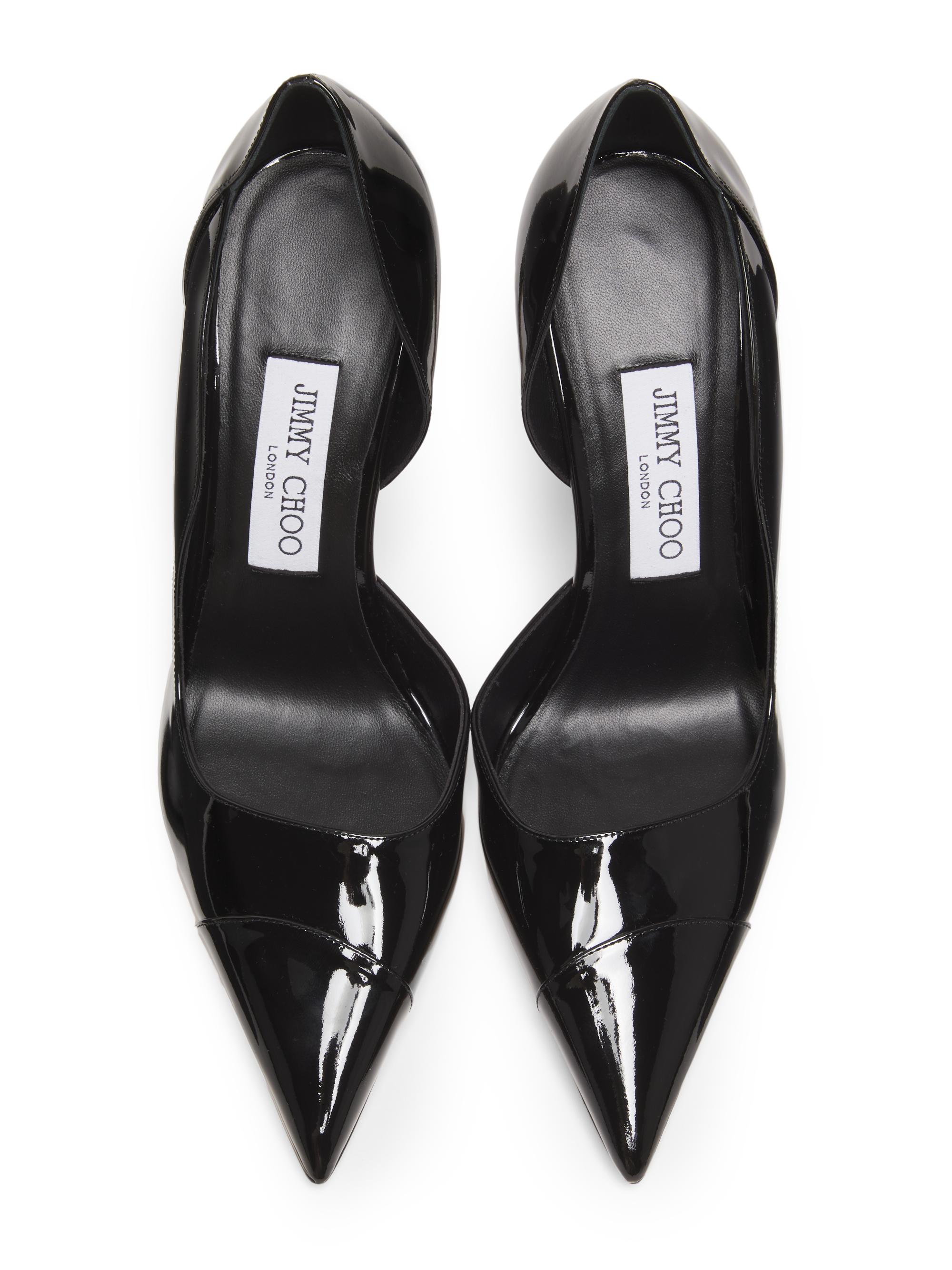 Jimmy Choo Brigitte 100MM Patent Leather Pumps | Saks Fifth Avenue