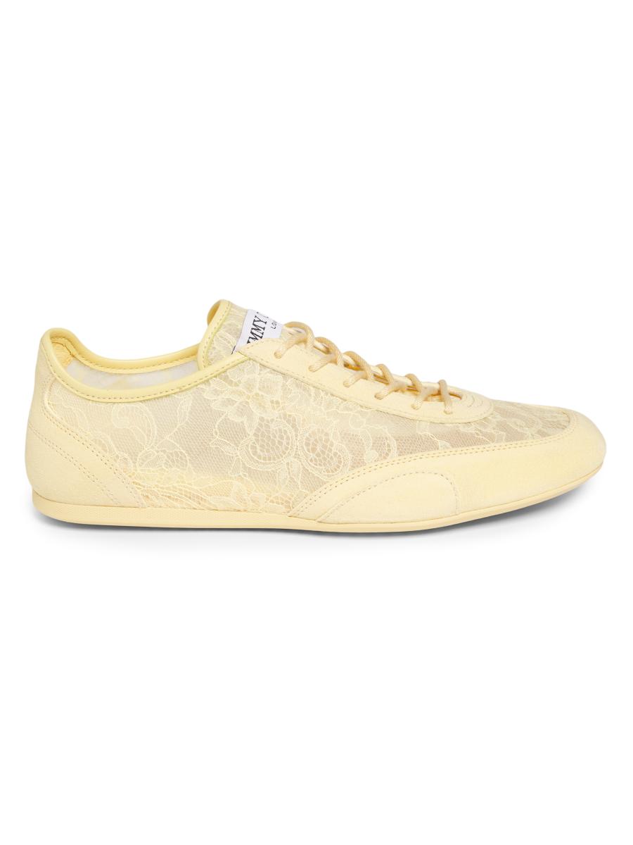 Jimmy Choo Sunny Lace Low-Top Sneakers | Saks Fifth Avenue