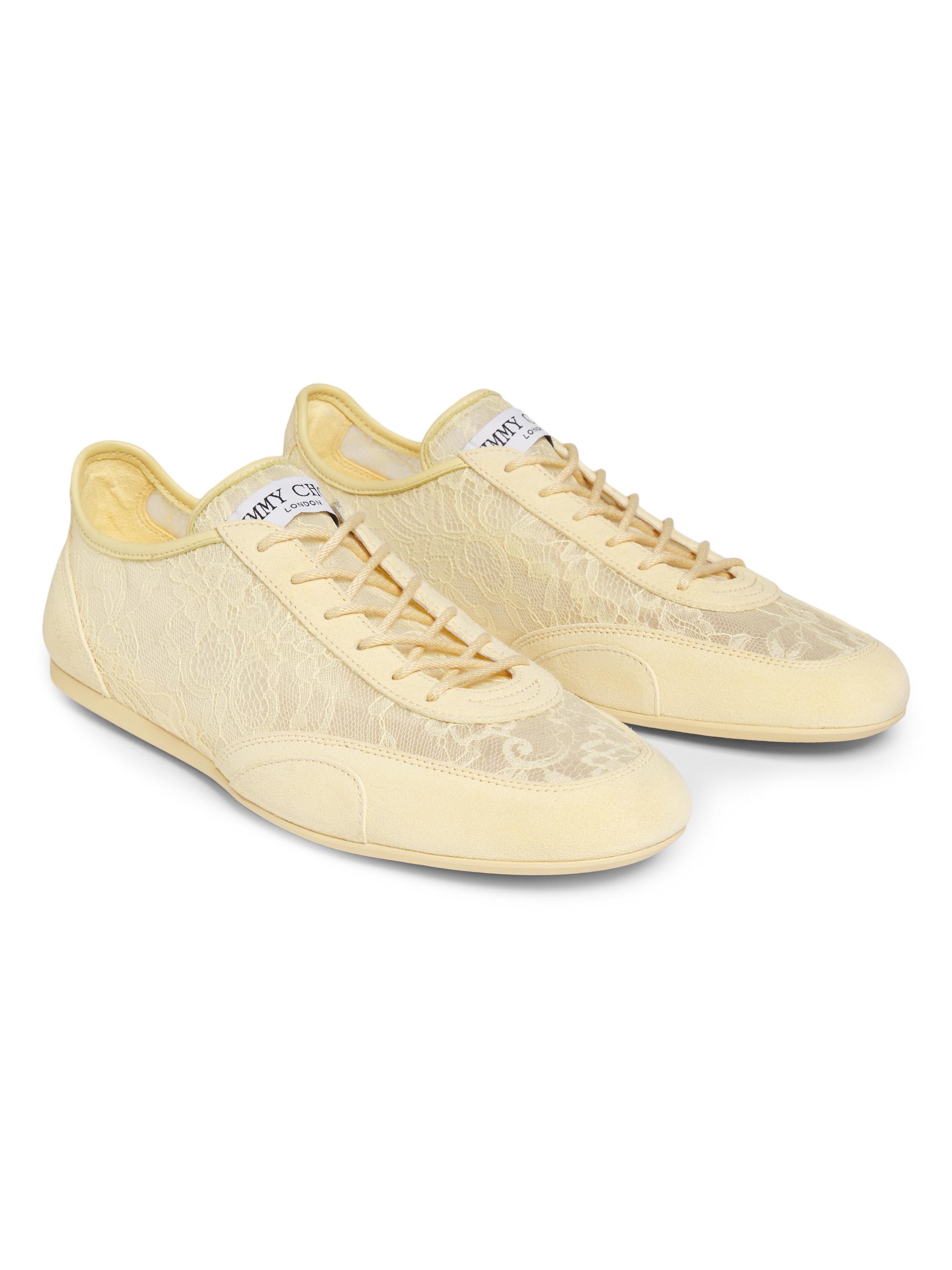 Jimmy Choo Sunny Lace Low-Top Sneakers | Saks Fifth Avenue