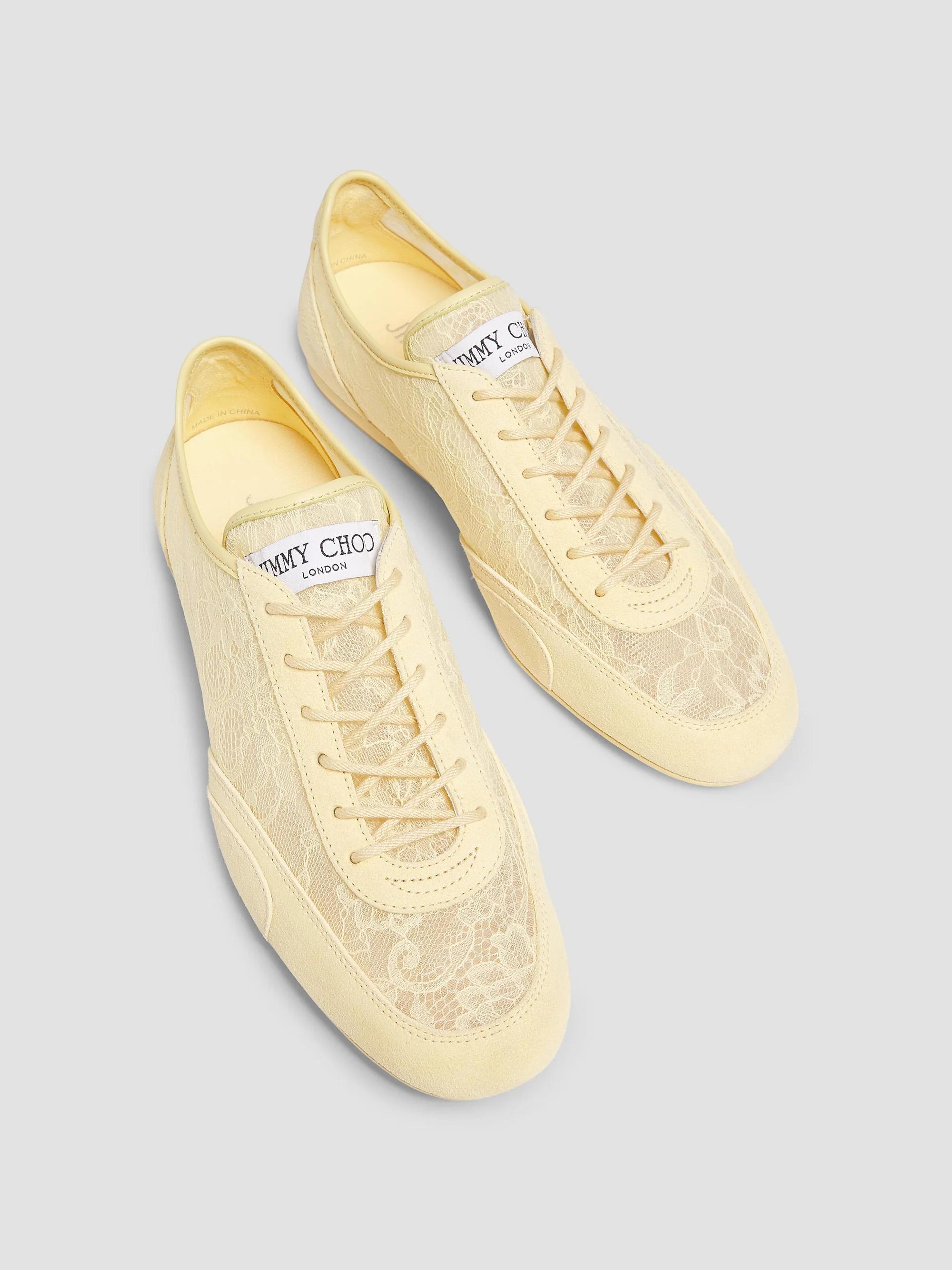 Jimmy Choo Sunny Lace Low-Top Sneakers | Saks Fifth Avenue