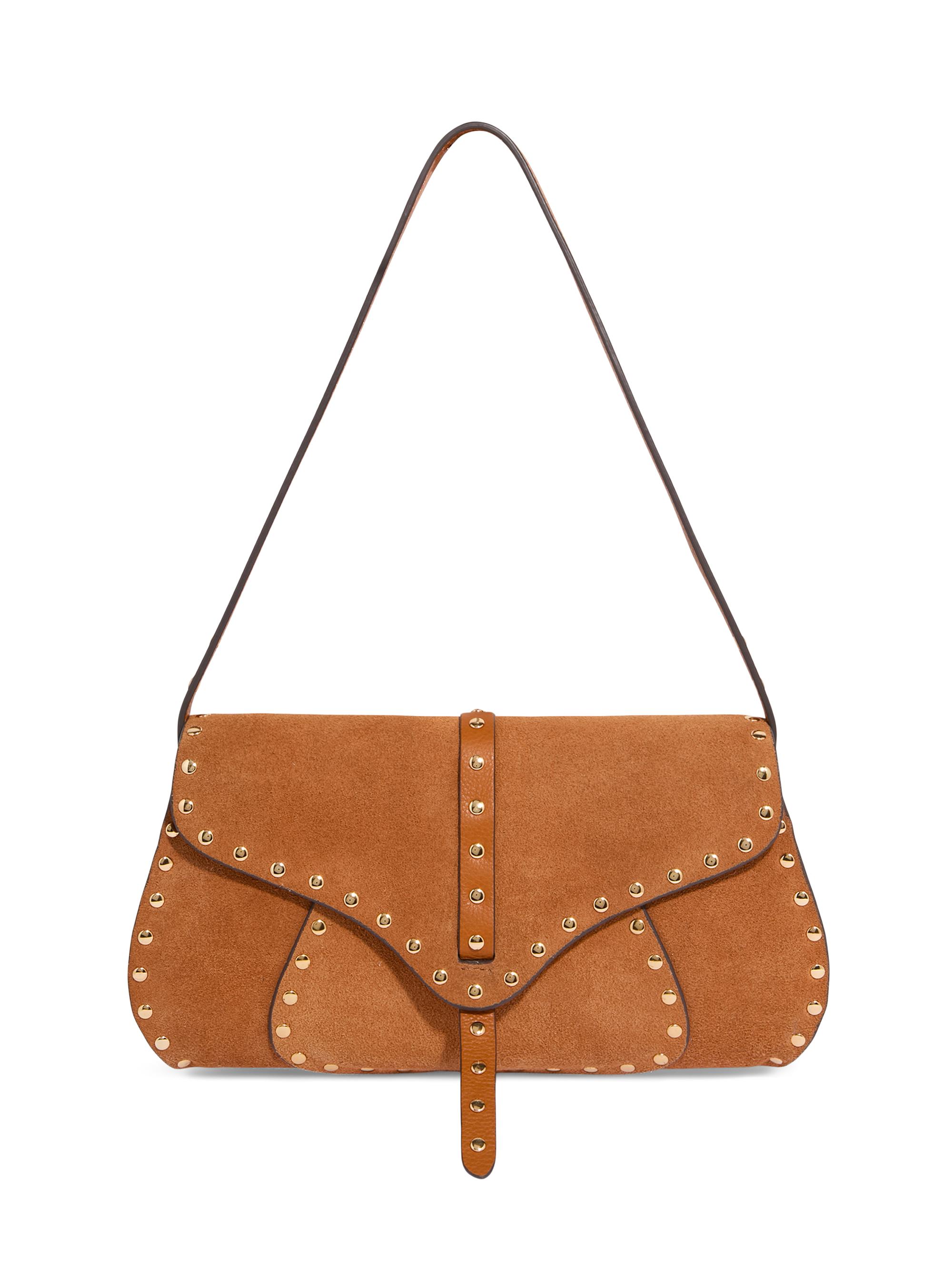 Aimee Kestenberg Women's Amour Suede Baguette Handbag - Rustic Caramel