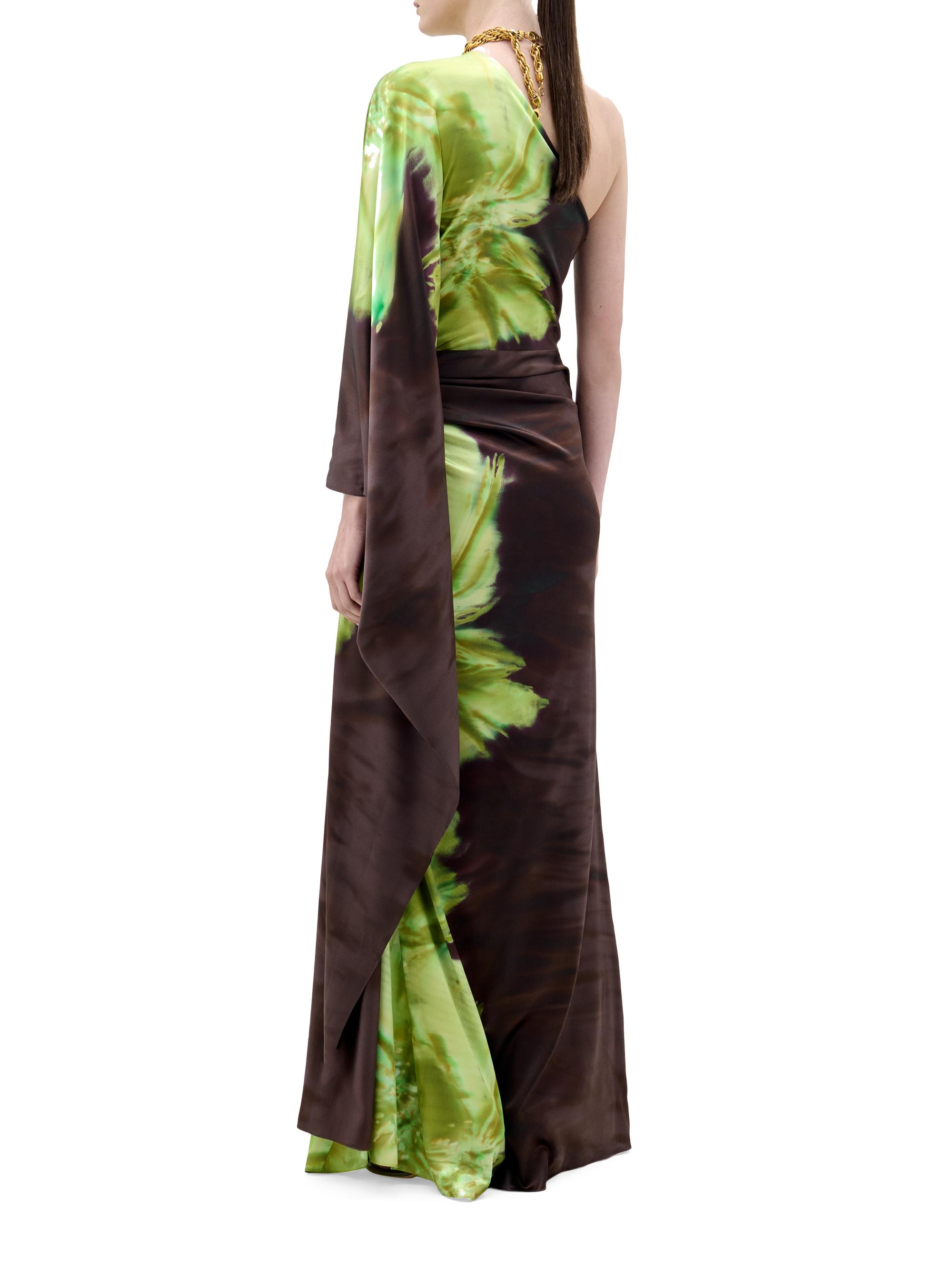 Silvia Tcherassi Afrodita Tie-Dye Stretch-Silk Maxi Dress | Saks