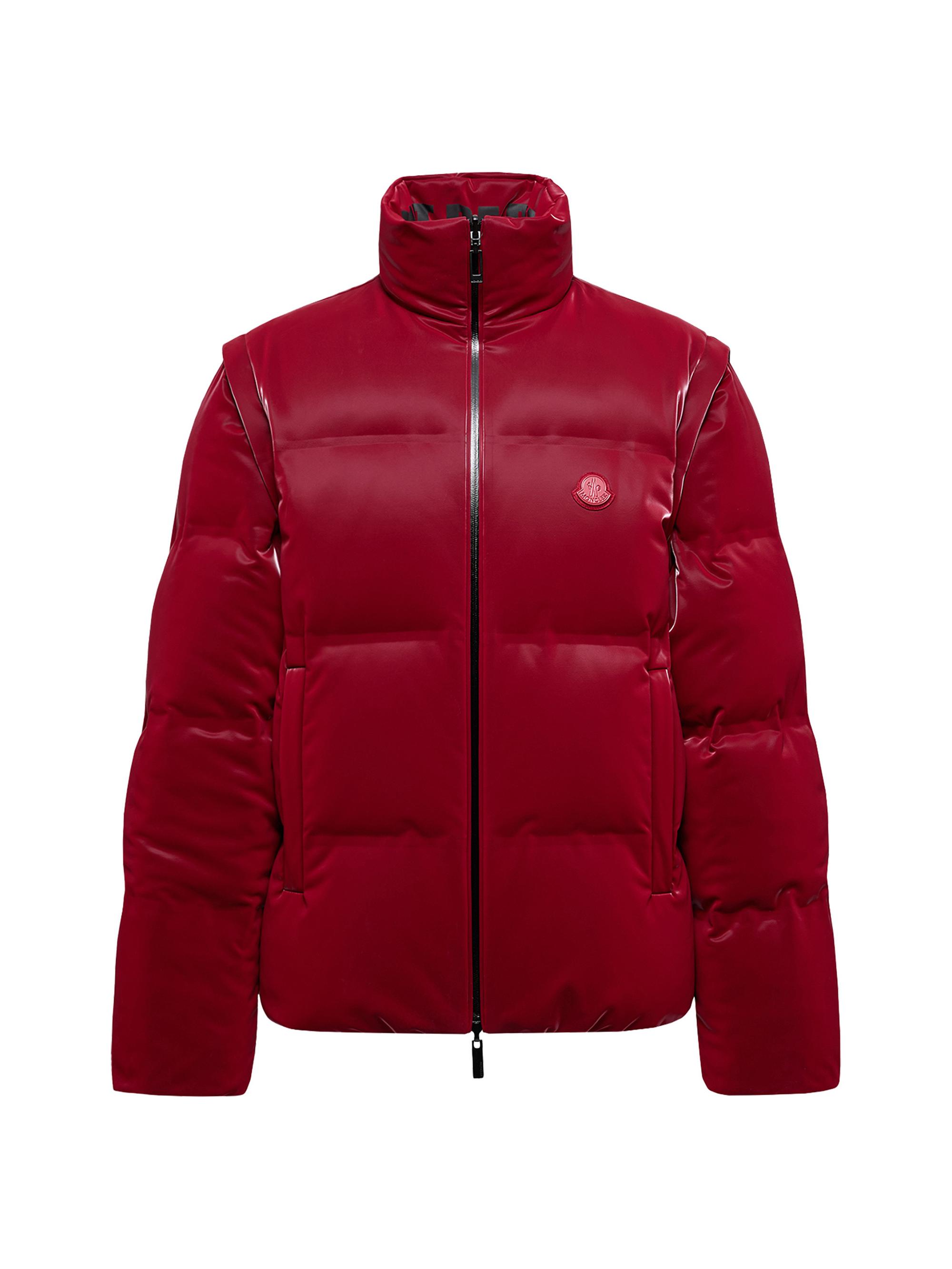 Moncler Genius Men's Moncler x A$AP Rocky Throttle Puffer Jacket - Dark Red