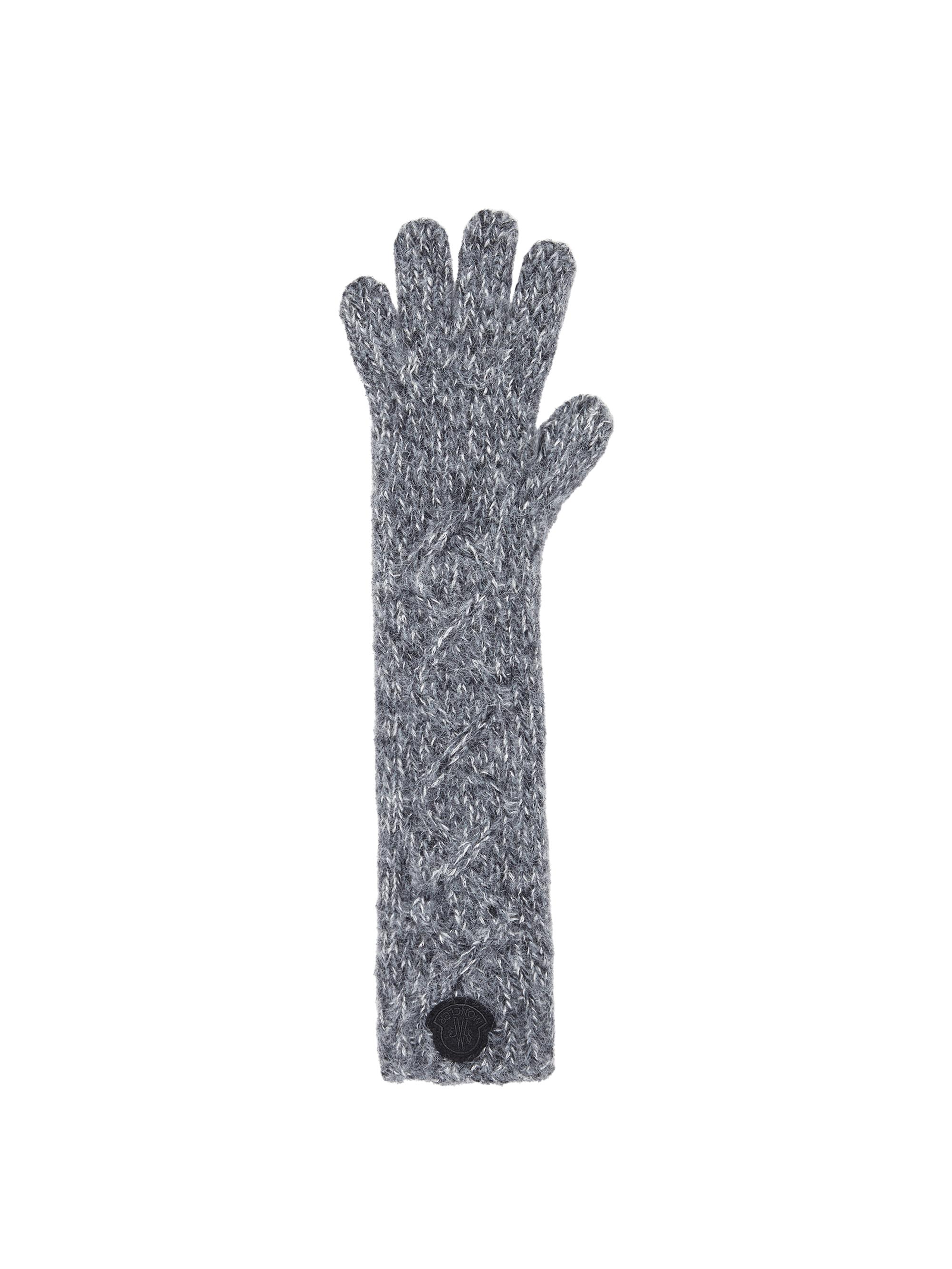 Moncler Women's Gloves in Alpaca Blend - Black