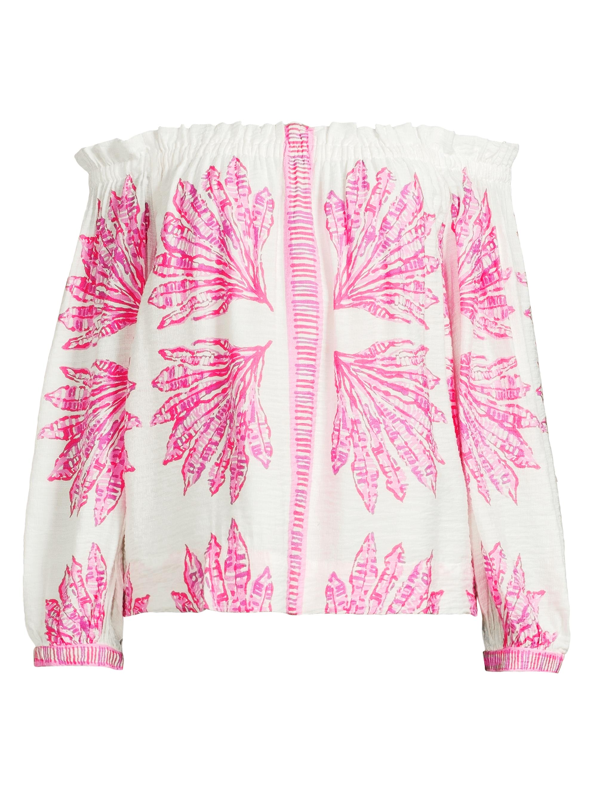 Lilly Pulitzer Women's Kalinda Off-the-Shoulder Top - Pink Bliss