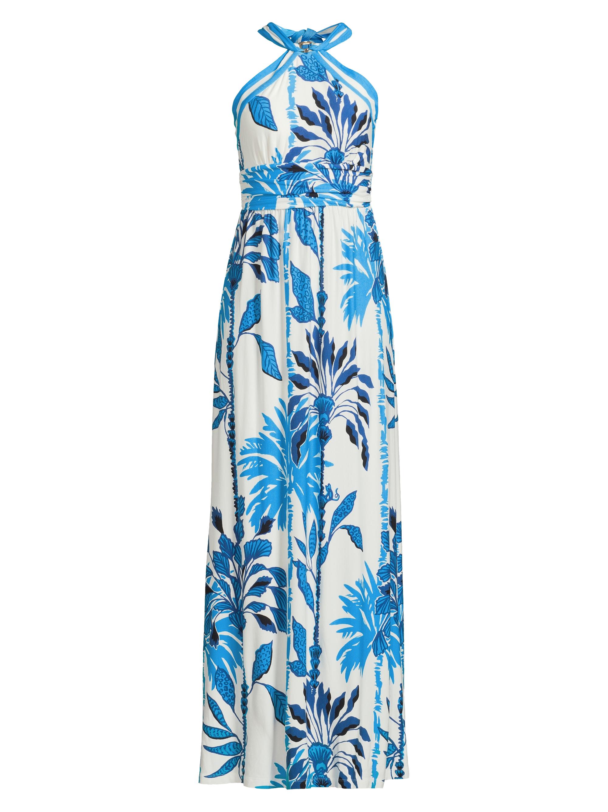 Lilly Pulitzer Women's Devena Floral Halter Maxi Dress - Coconut Multi