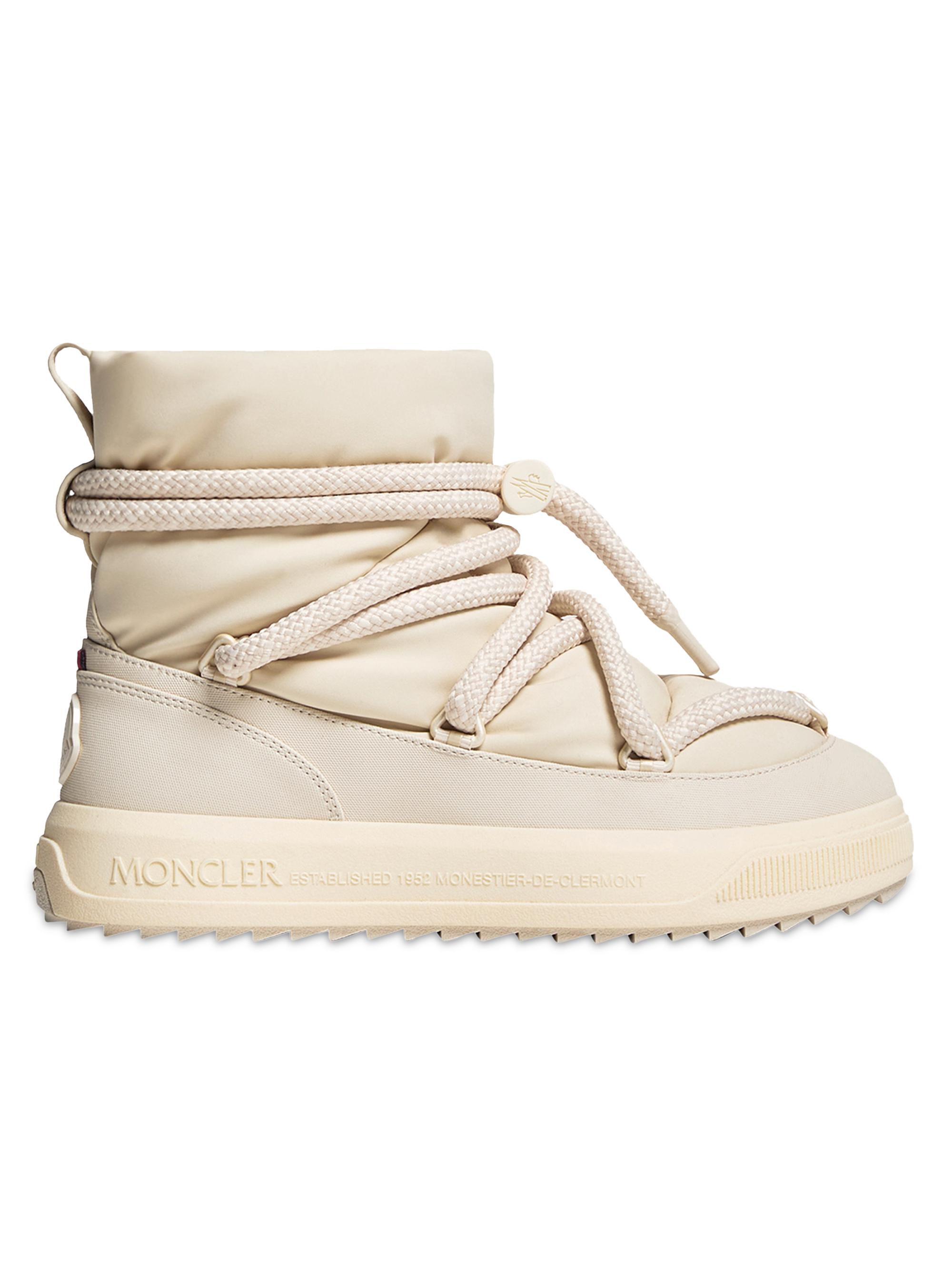 Moncler Women's Altive Mid Boots - Light Beige