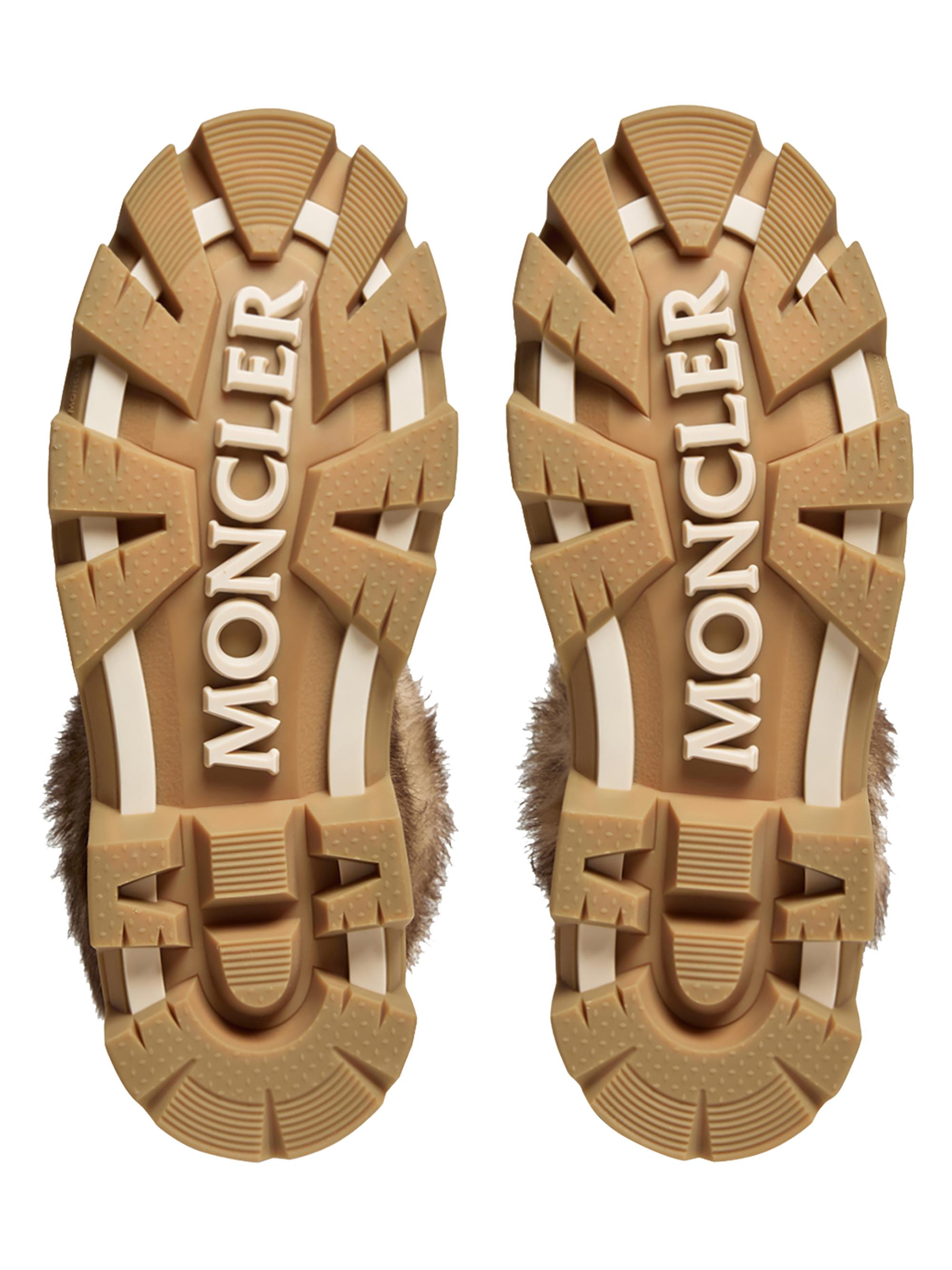 Moncler Peak Après Boots in Suede and Shearling | Saks Fifth Avenue