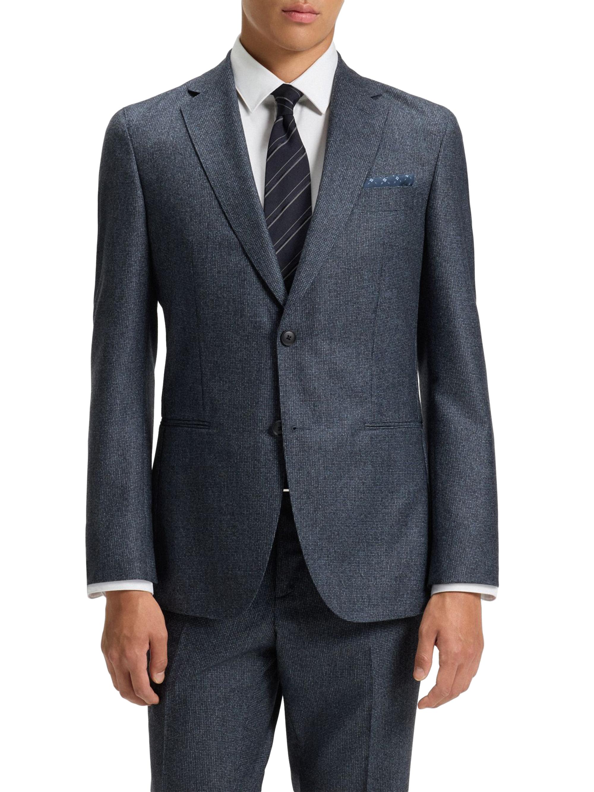 BOSS Tuxedo Jacket in Virgin-Wool Serge | Saks Fifth Avenue