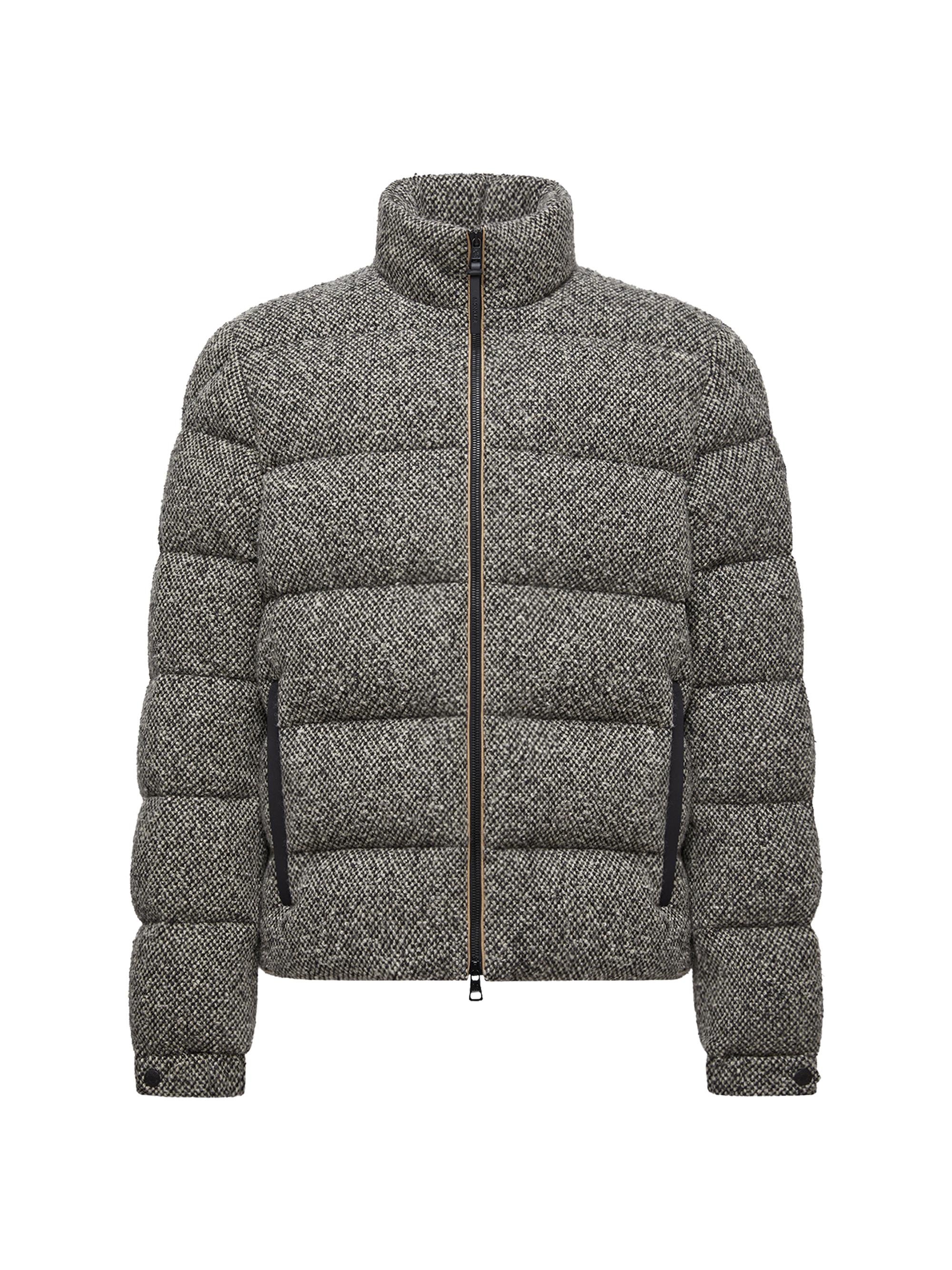Moncler Agde Puffer Jacket in Wool Blend | Saks Fifth Avenue
