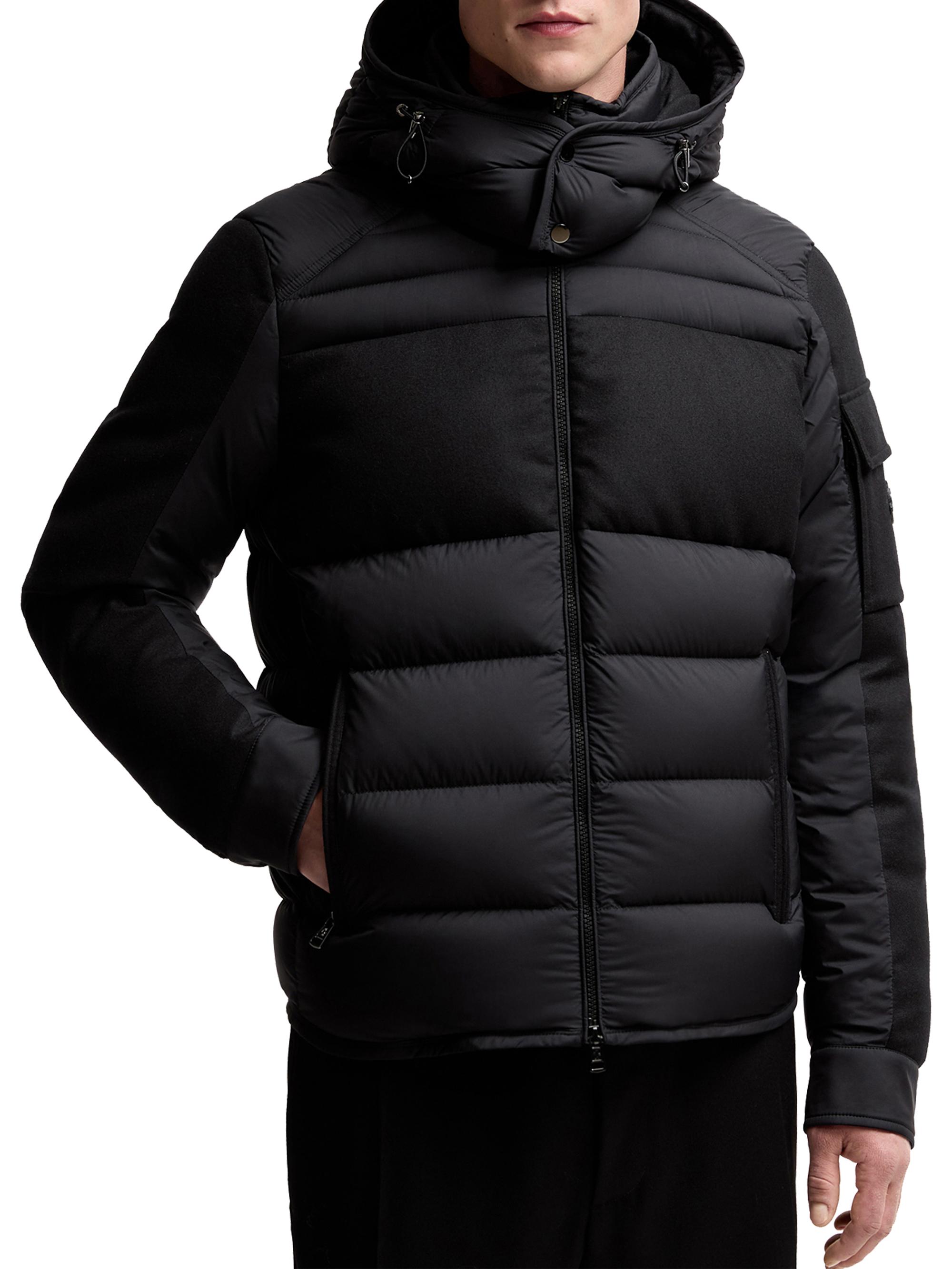 タグだけ無し新品！MONCLER BARBUSTEL！ ブラックダウンジャケット Moncler Barbustel Puffer Jacket | Saks Fifth Avenue
