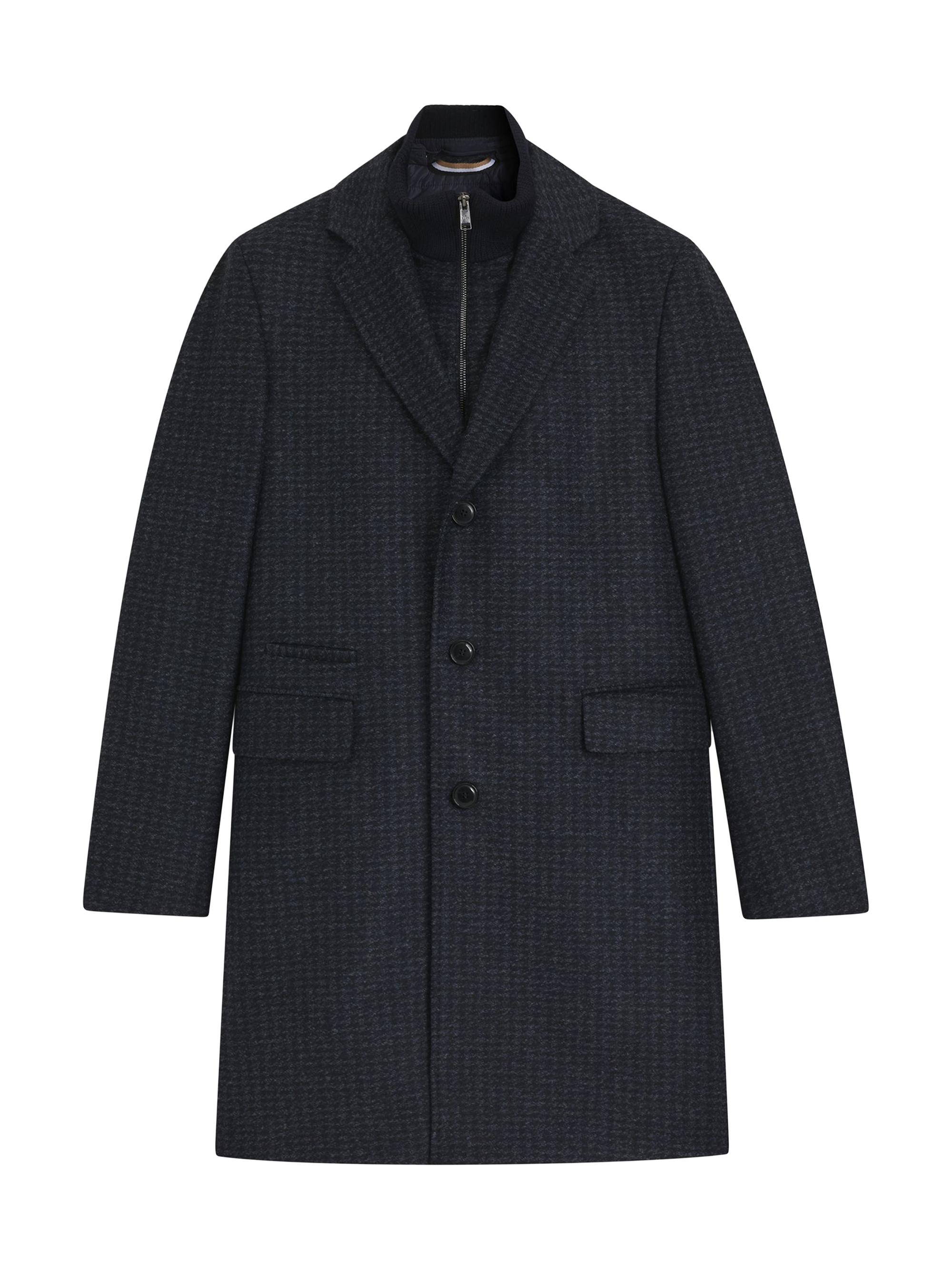 Theory Wool-Cashmere Houndstooth Coat | Saks Fifth Avenue