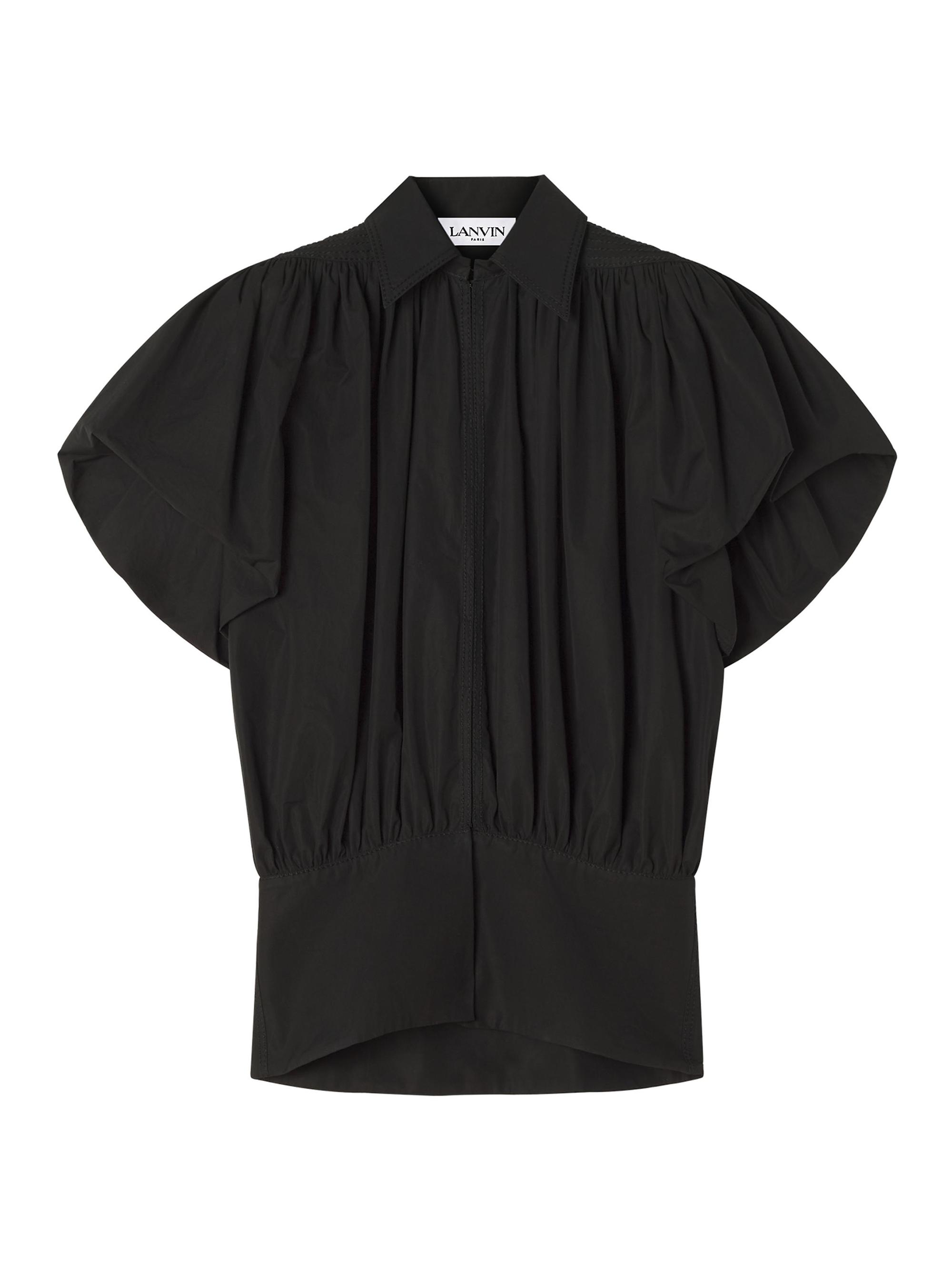 Lanvin Women's Cotton Popelin Top - Black