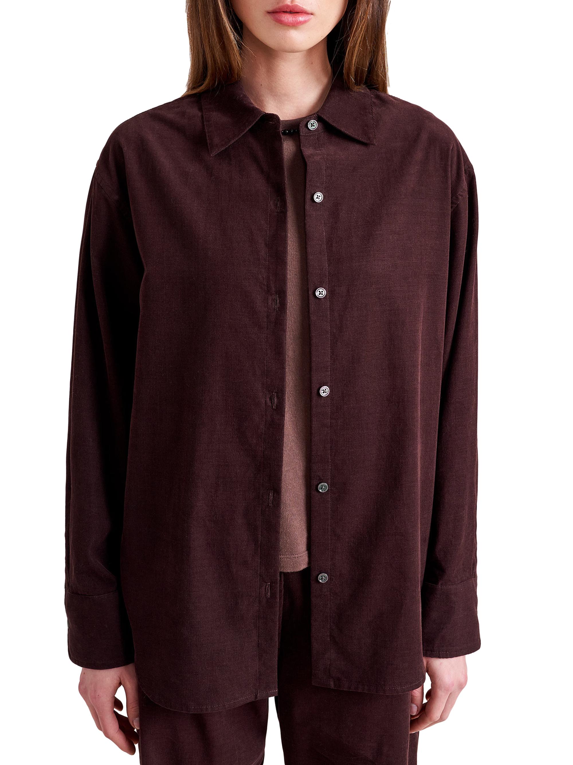La Ligne Women's Alain Shirt - Chocolate