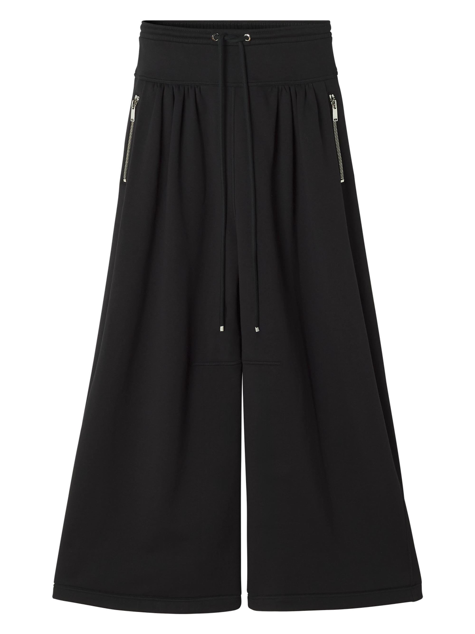 Lanvin Women's Cotton Fleece and Cashmere Pants - Black