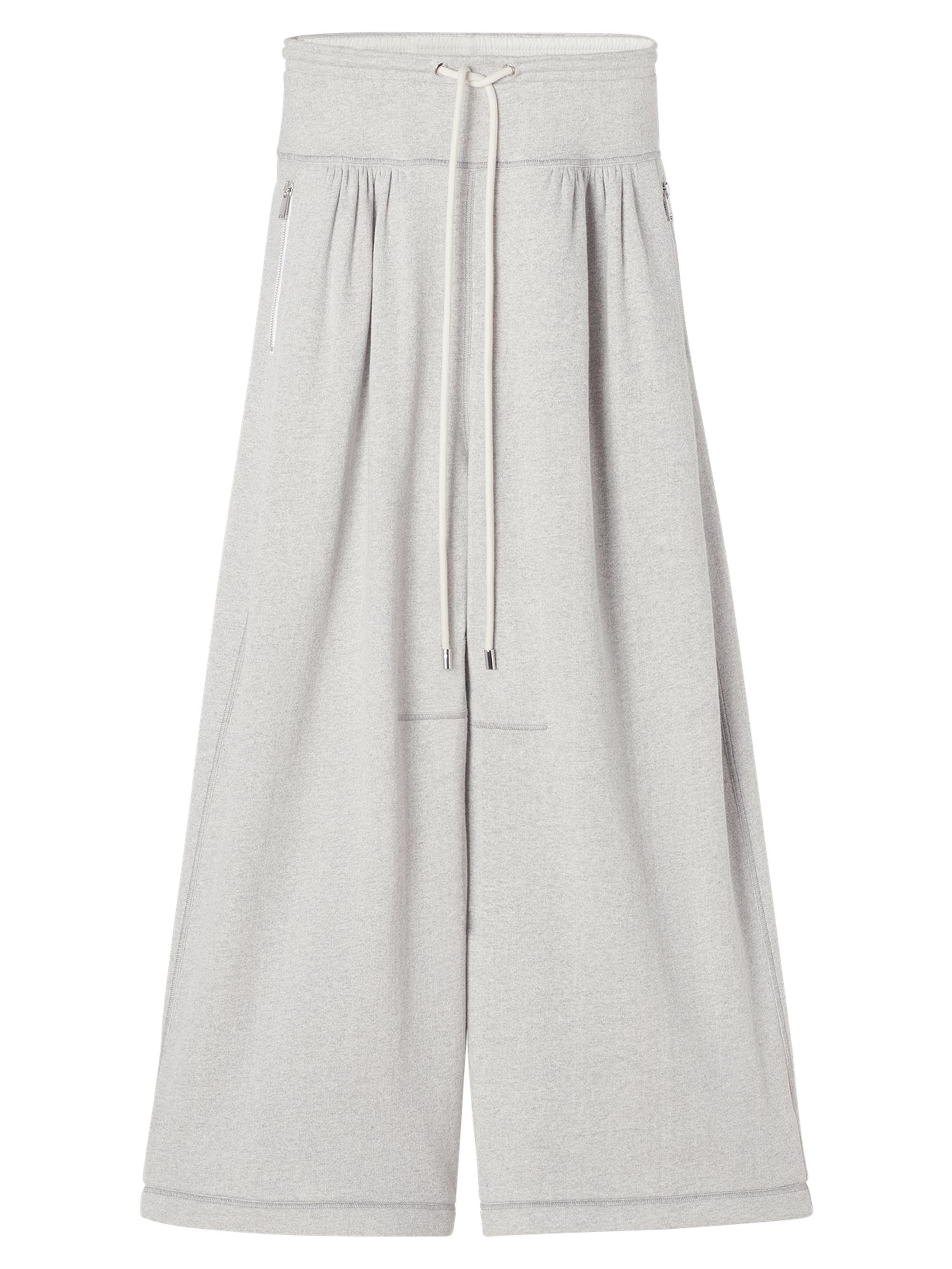 Lanvin Women's Cotton Jersey Pants - Heather Grey