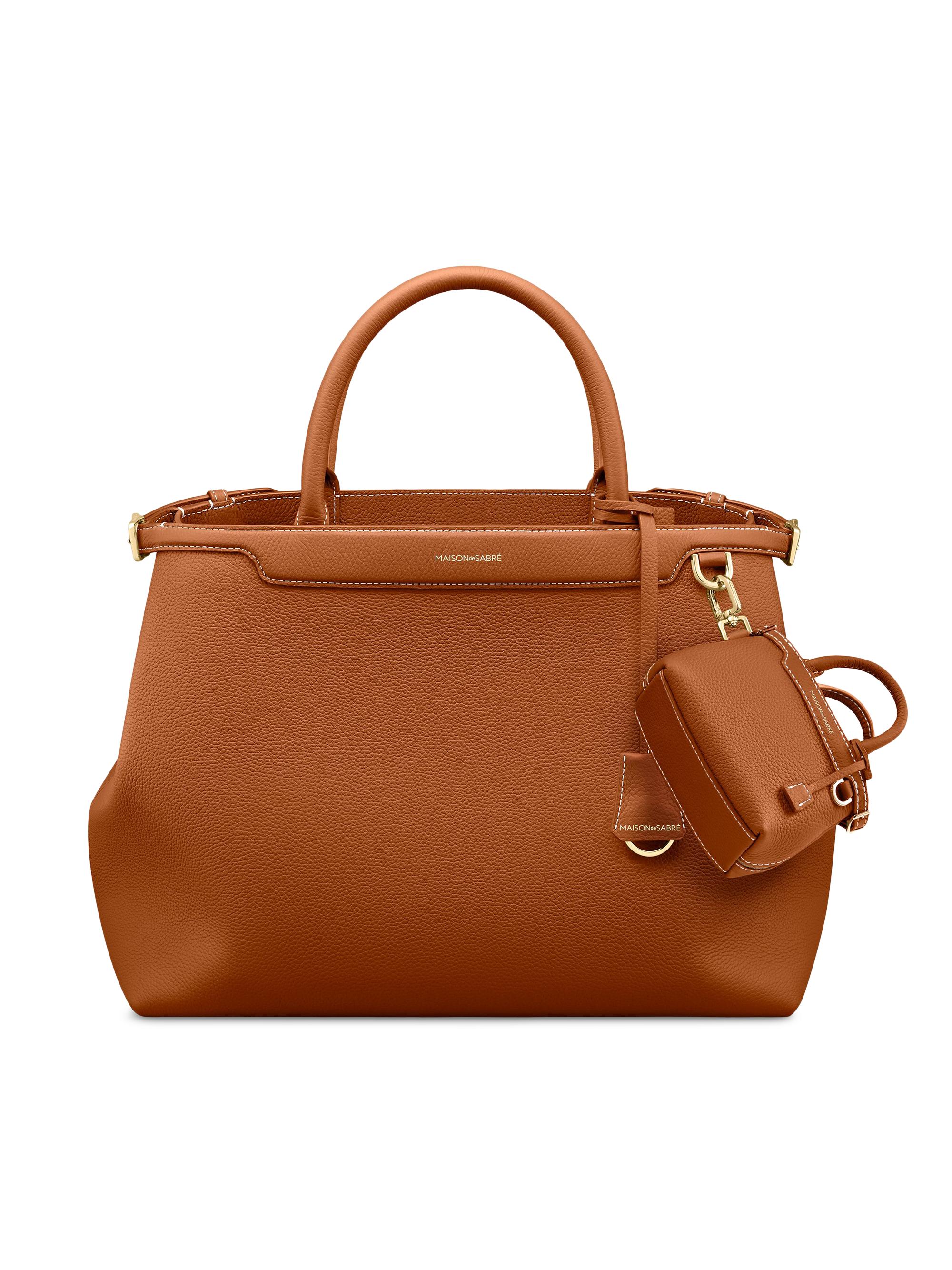 Maison de Sabre Women's The Sabrémoji Petite Palais Charm - Pecan Brown | Thumbnail 2