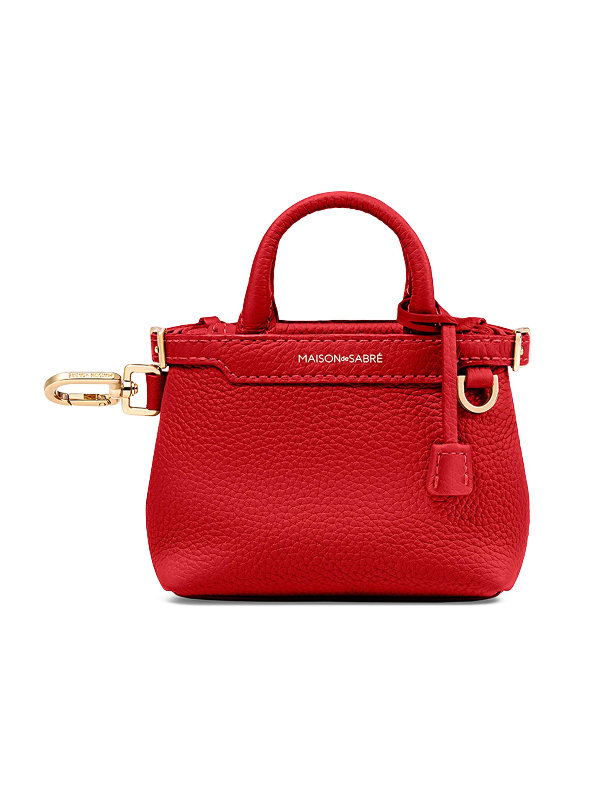 Maison de Sabre Women's The Sabrémoji Petite Palais Charm - Pomegranate Red