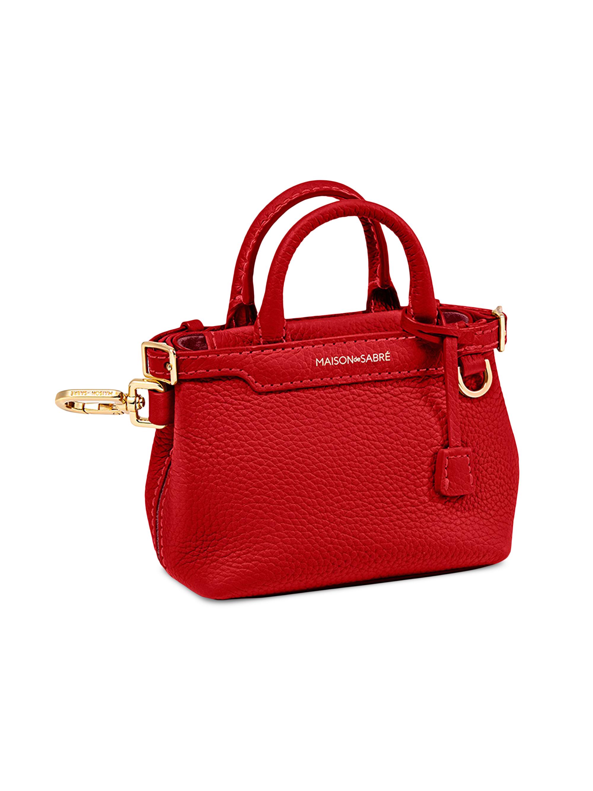 Maison de Sabre Women's The Sabrémoji Petite Palais Charm - Pomegranate Red | Thumbnail 3
