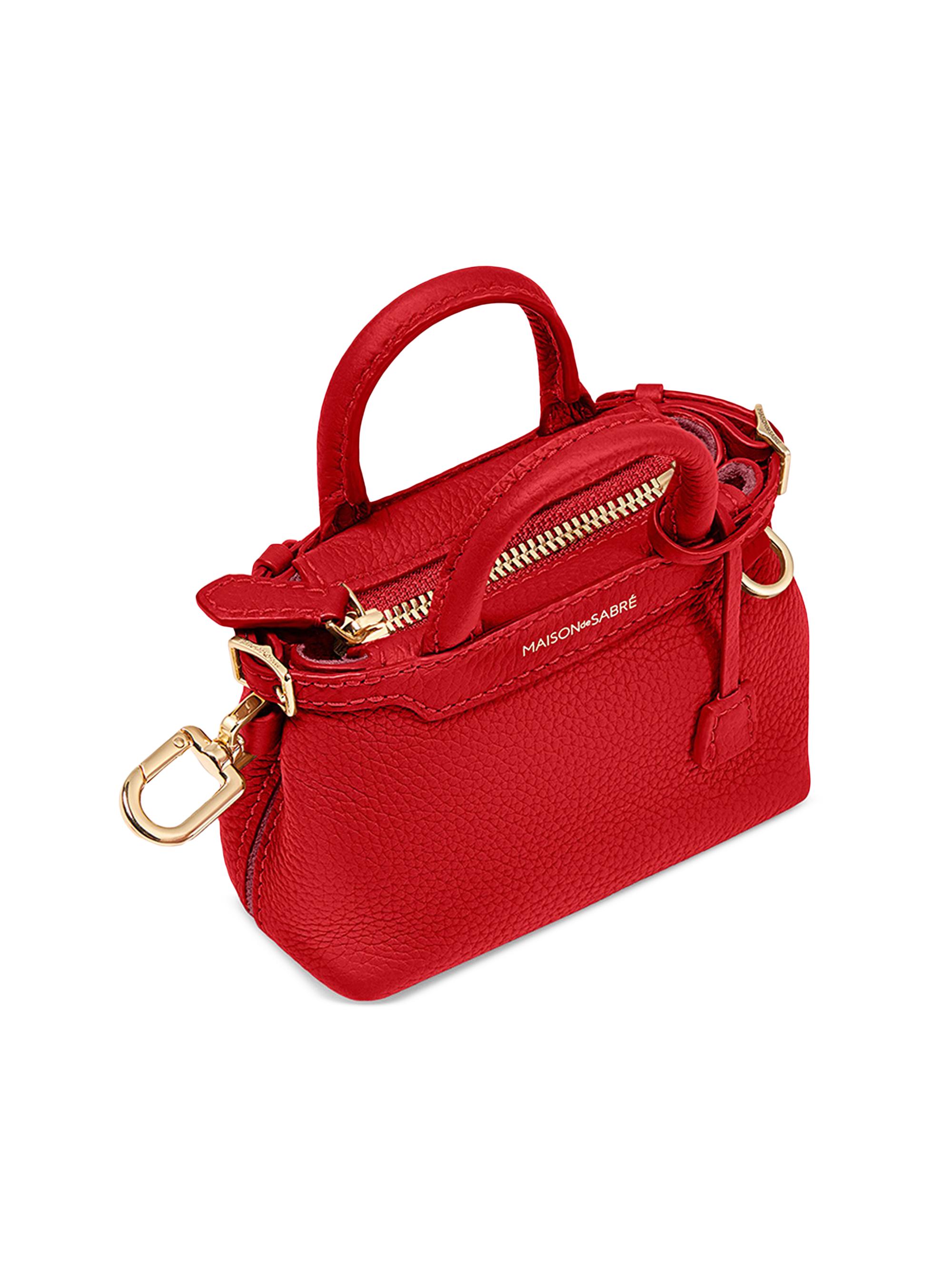 Maison de Sabre Women's The Sabrémoji Petite Palais Charm - Pomegranate Red | Thumbnail 4