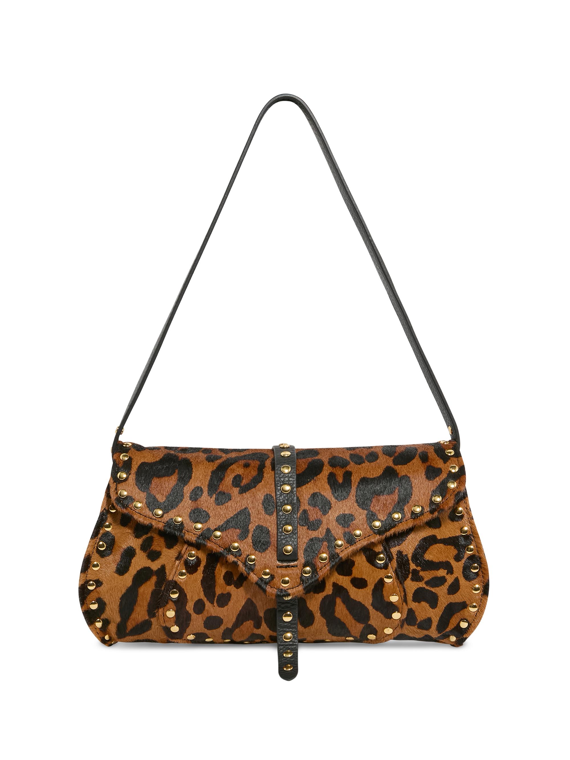 Aimee Kestenberg Women's Amour Suede Baguette Handbag - Wildcat Haircalf