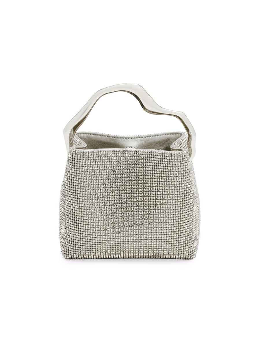 Cult Gaia Mini Solene Rhinestone Top Handle Bag | Saks Fifth Avenue