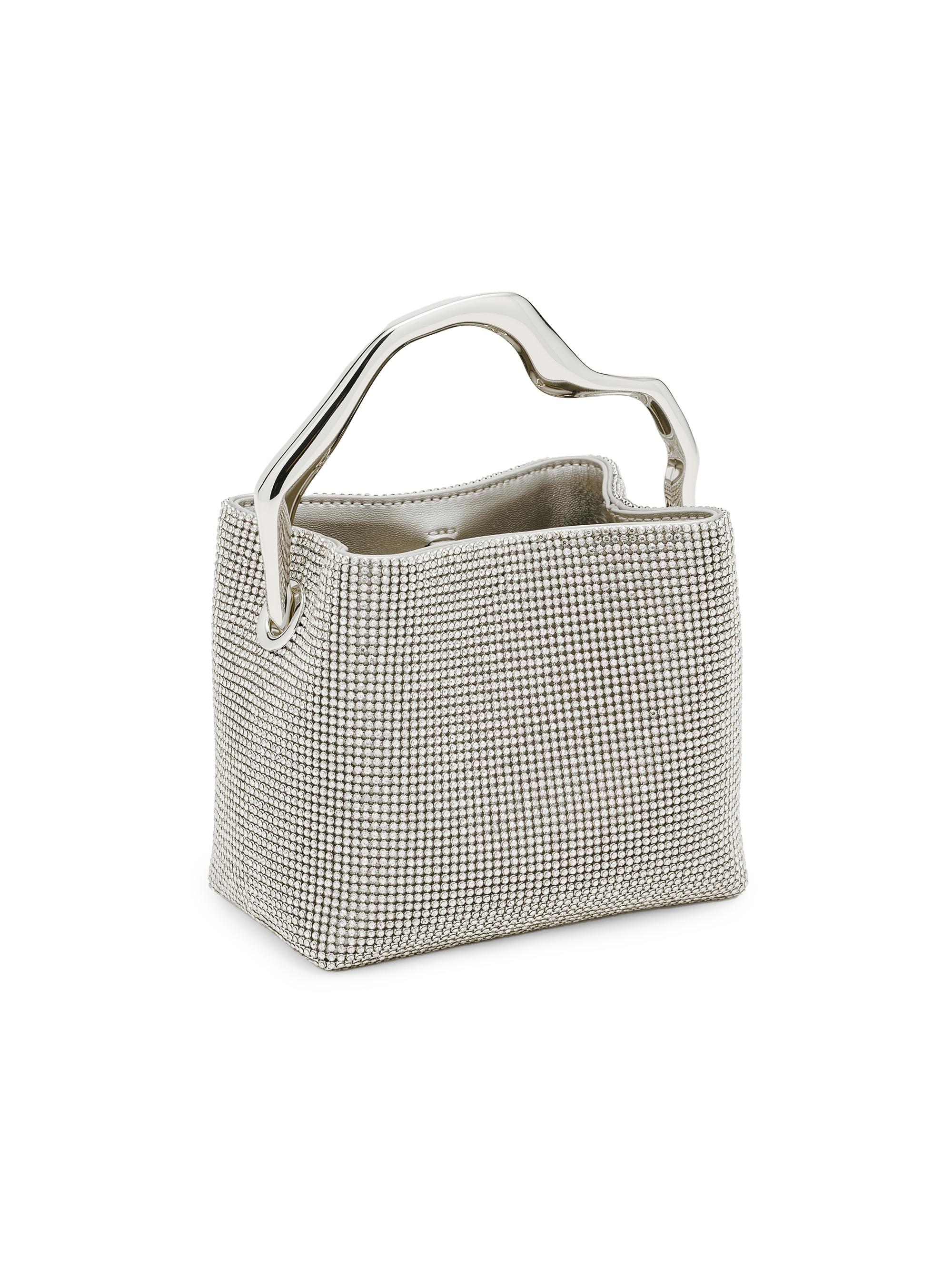 Cult Gaia Mini Solene Rhinestone Top Handle Bag | Saks Fifth Avenue
