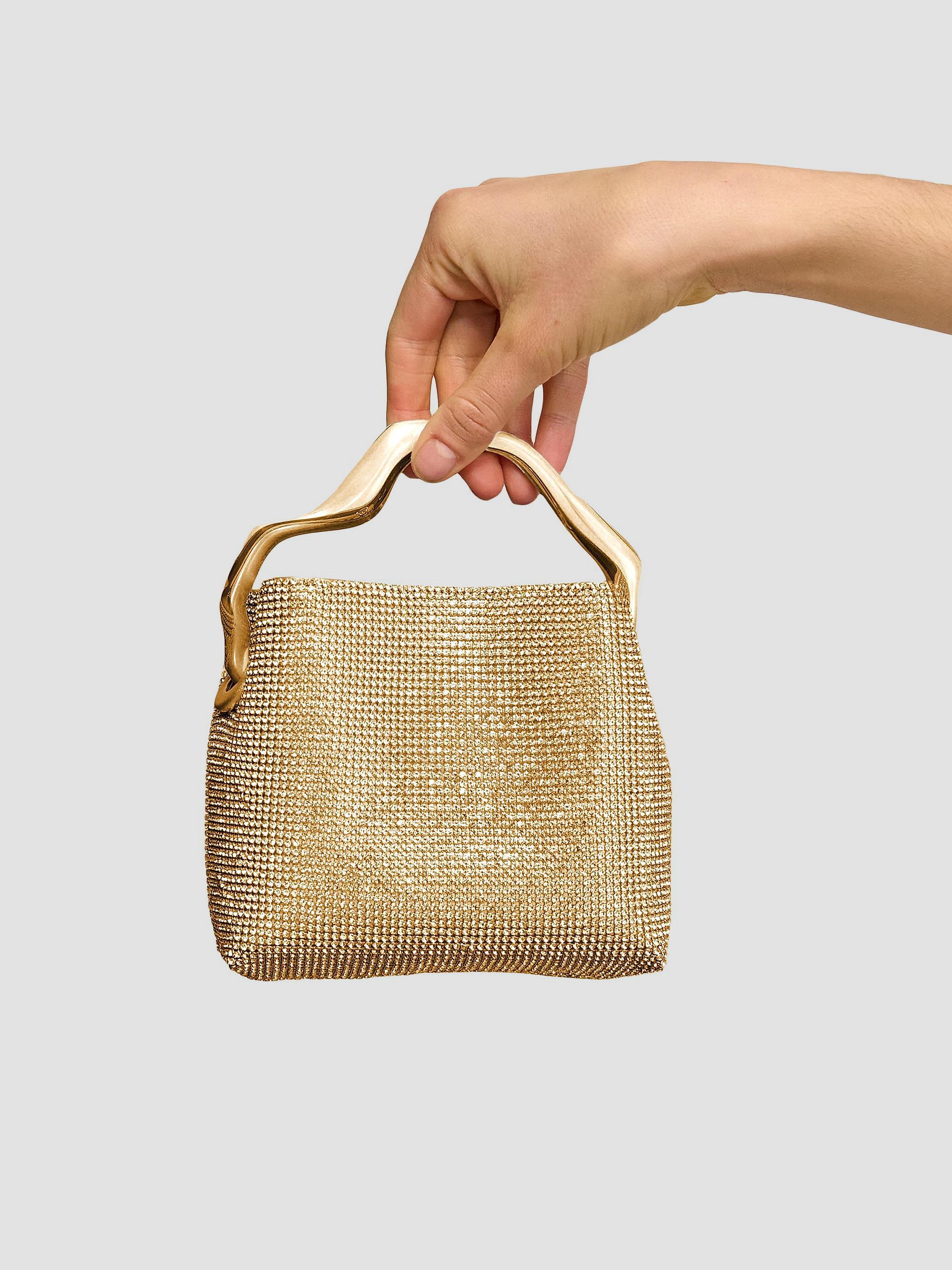 Cult Gaia Mini Solene Rhinestone Top Handle Bag | Saks Fifth Avenue