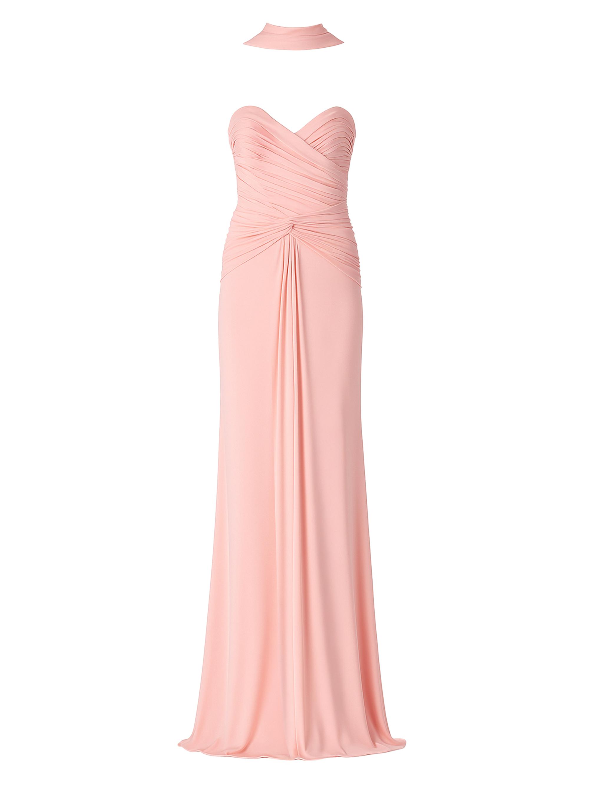 The New Arrivals Ilkyaz Ozel Women's Amanda Fantasme Gathered Jersey Gown - Glossia | Thumbnail 6