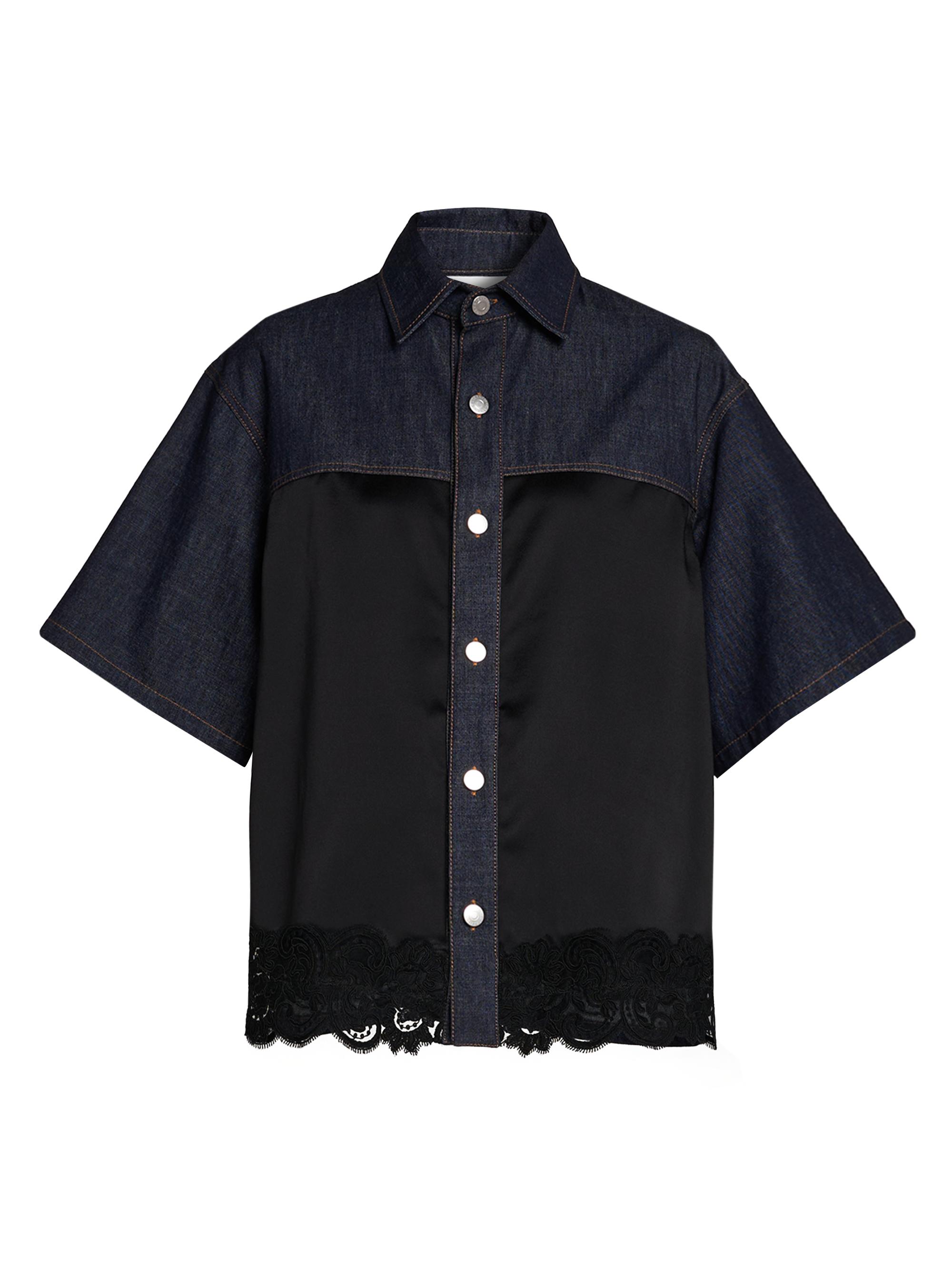 Stella McCartney Women's Slip Denim Shirt - Dark Blue