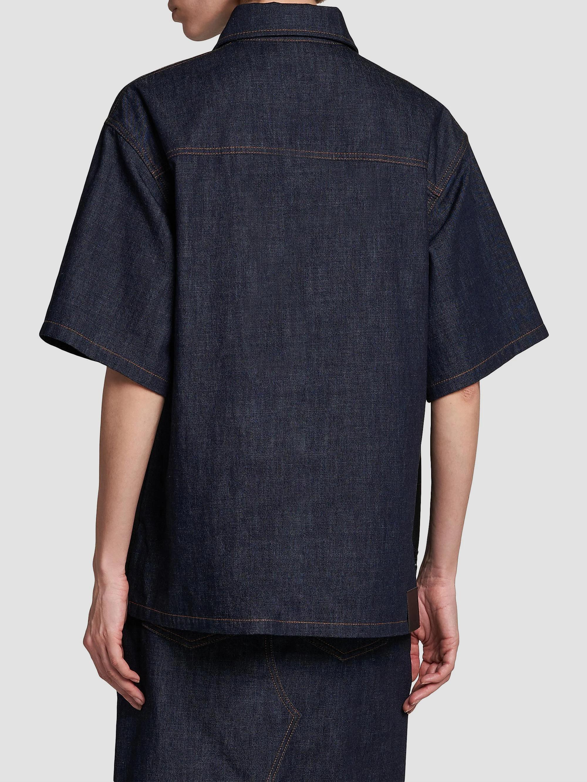 Stella McCartney Slip Denim Shirt | Saks Fifth Avenue