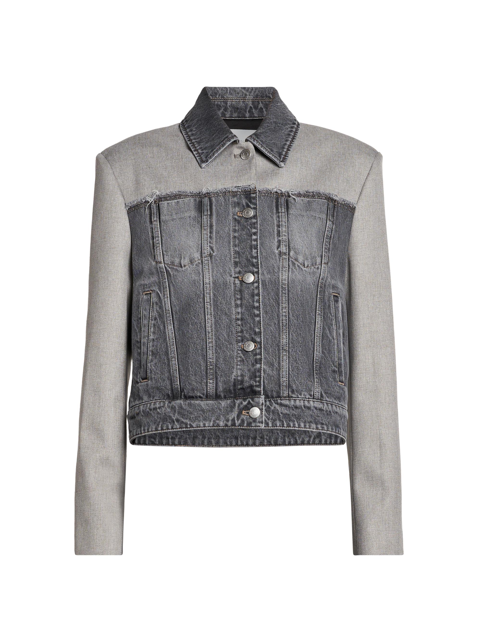 Stella McCartney Tailoring Mix Denim Jacket | Saks Fifth Avenue