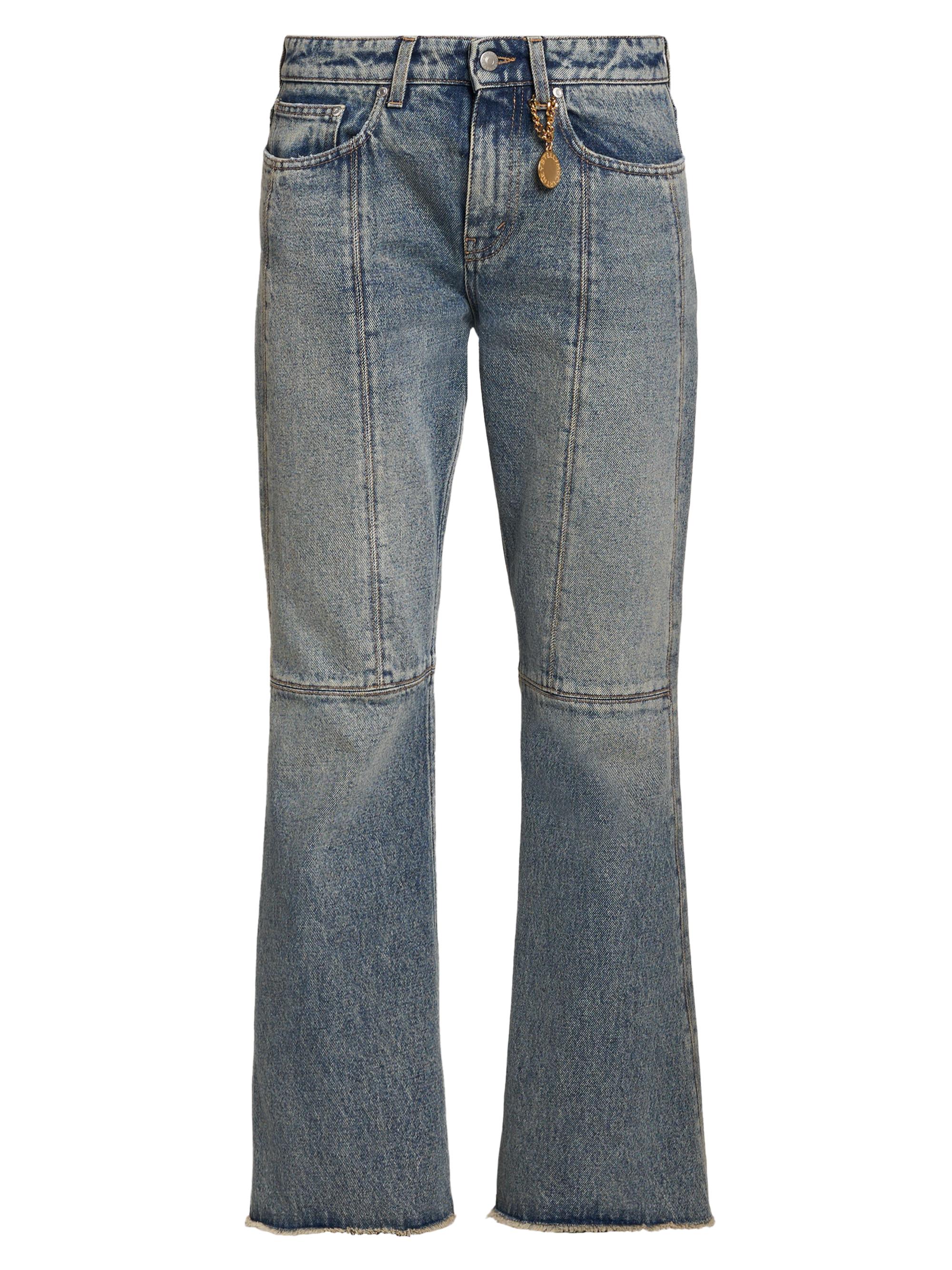 Stella McCartney Women's Mid Blue Kick Flare Jeans - Mid Blue