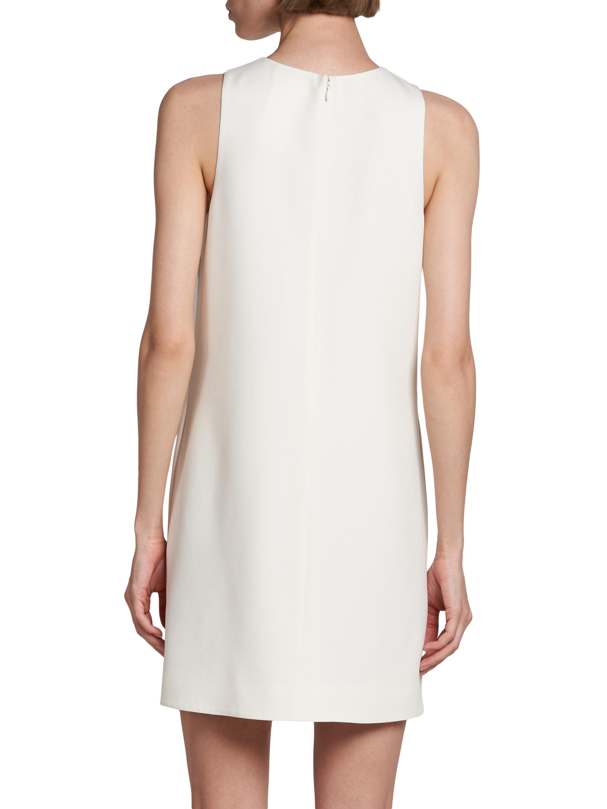 Stella Mccartney Embroidered Mini Dress - Cream