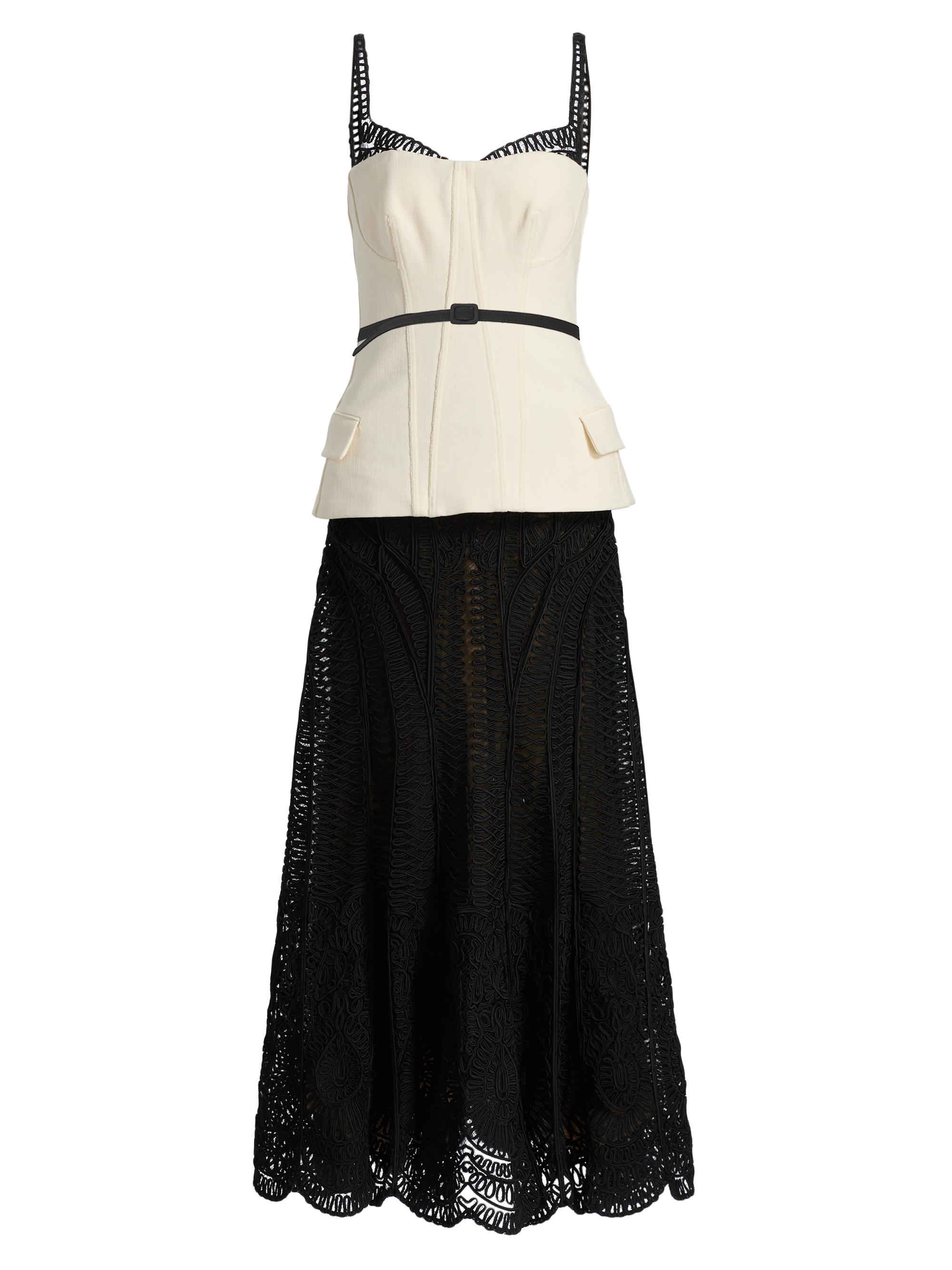 SIMKHAI Women's McKinnon Layered Maxi Dress -