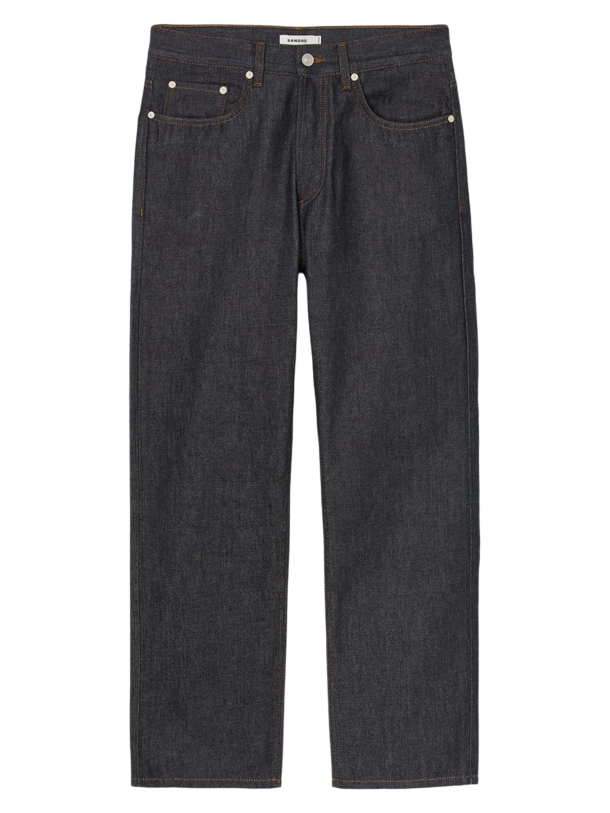 A.P.C. Aaron Stretch-Cotton Denim Relaxed-Fit Jeans | Saks Fifth