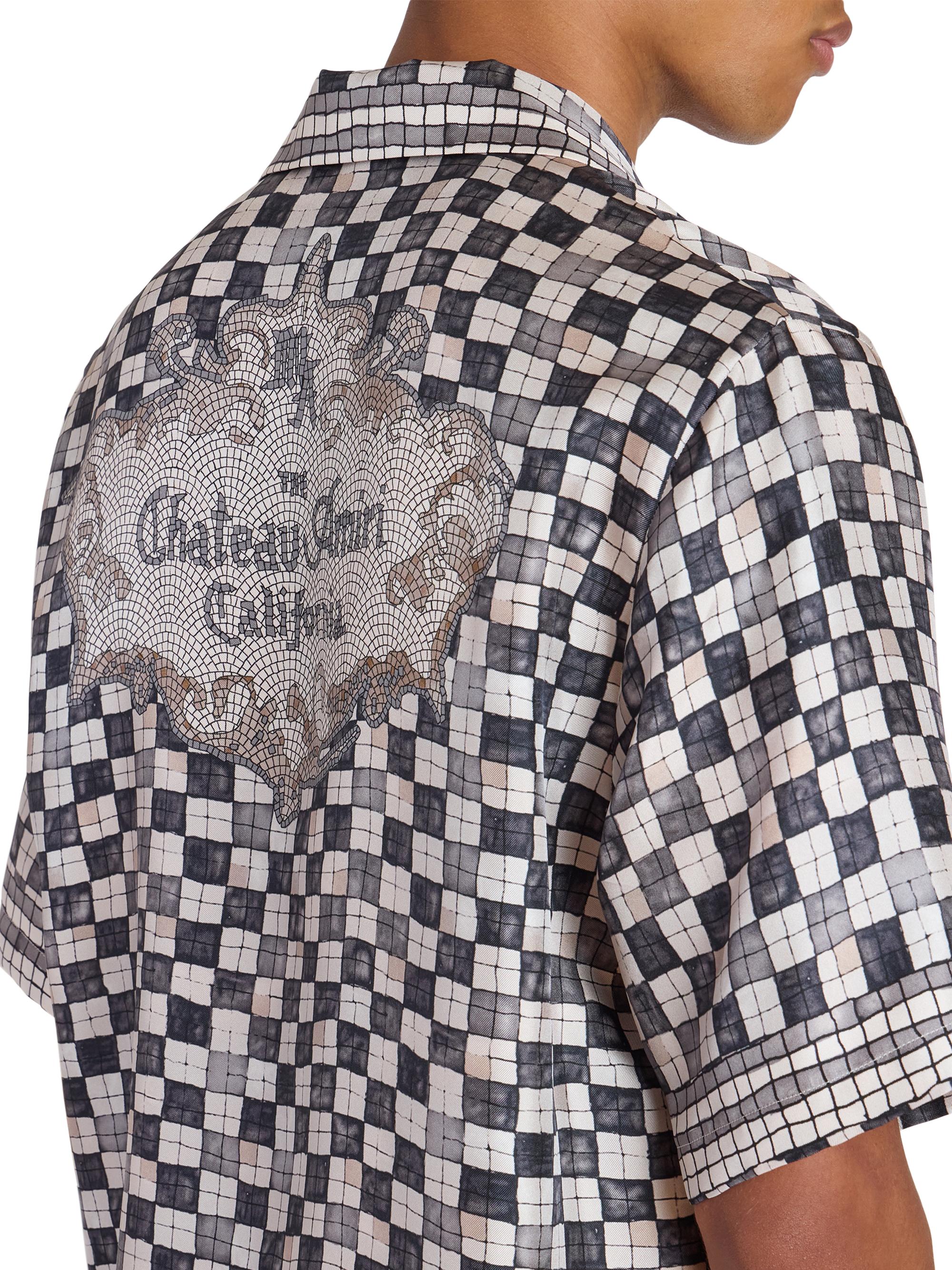 Amiri Chateau Crest Bowling Shirt | Saks Fifth Avenue