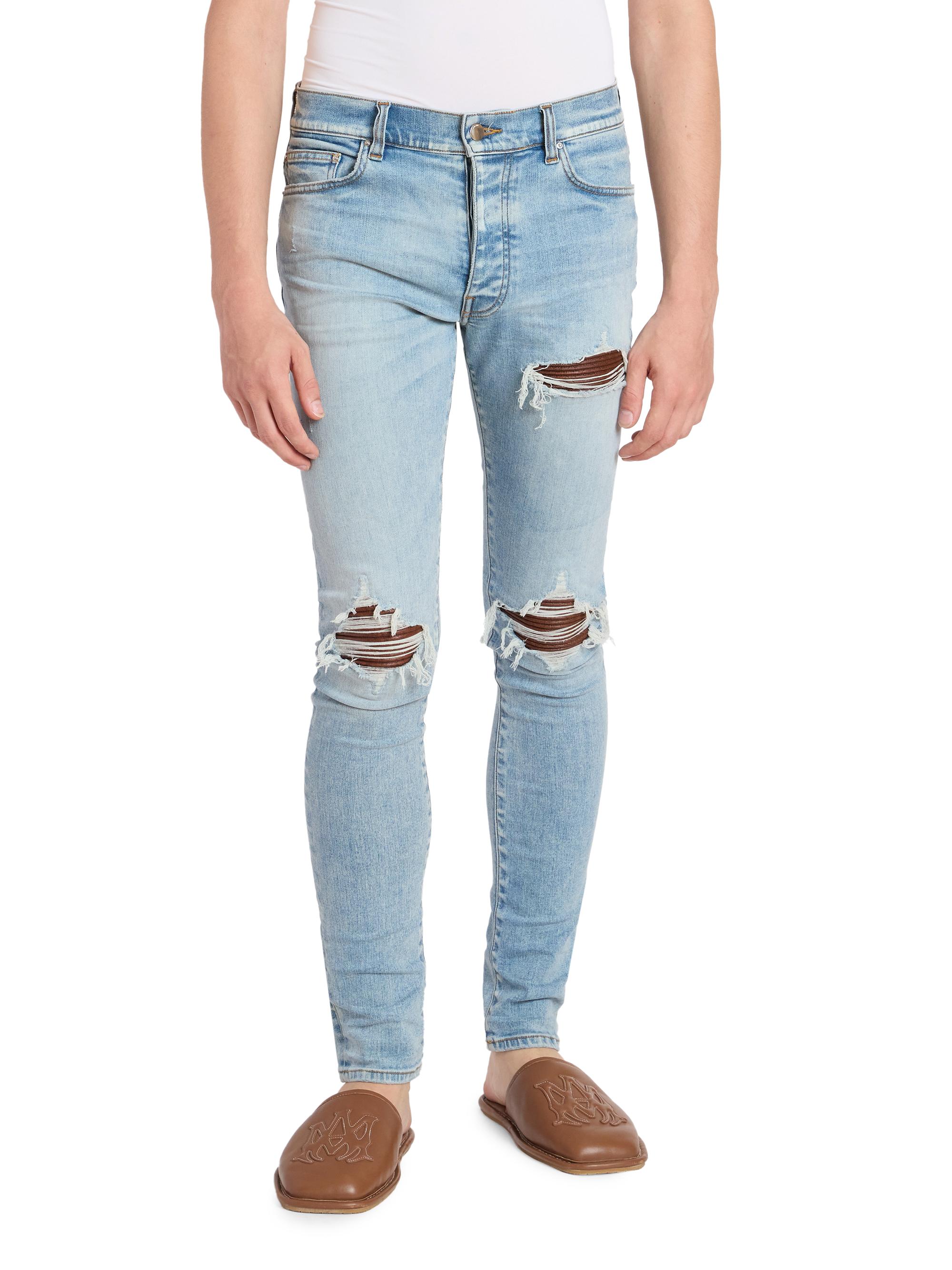 Distressed Skinny Jeans