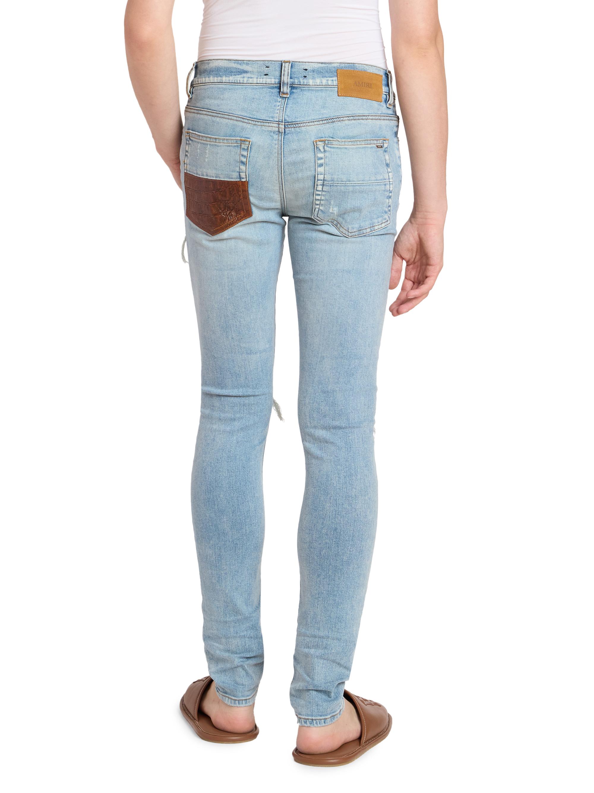 Distressed Skinny Jeans