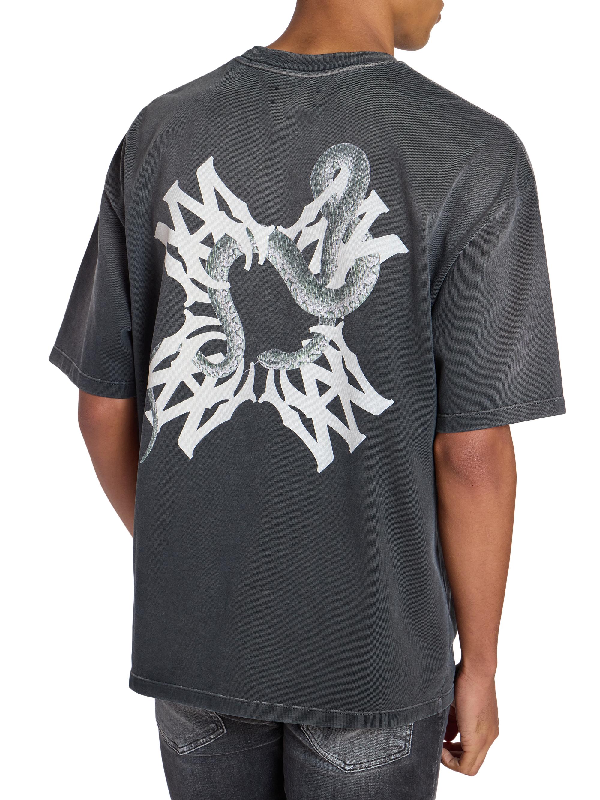 Amiri MA Quad Snake Logo Oversized T-Shirt | Saks Fifth Avenue