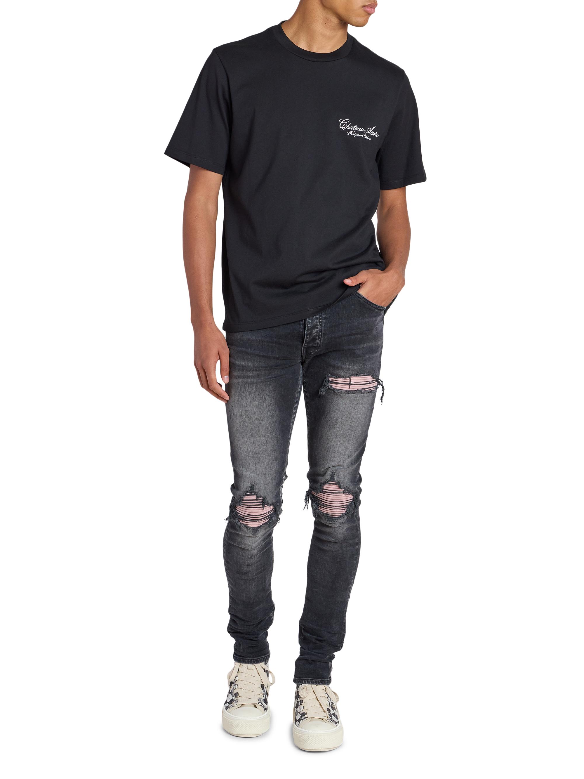 Amiri MX1 Distressed Skinny Jeans | Saks Fifth Avenue