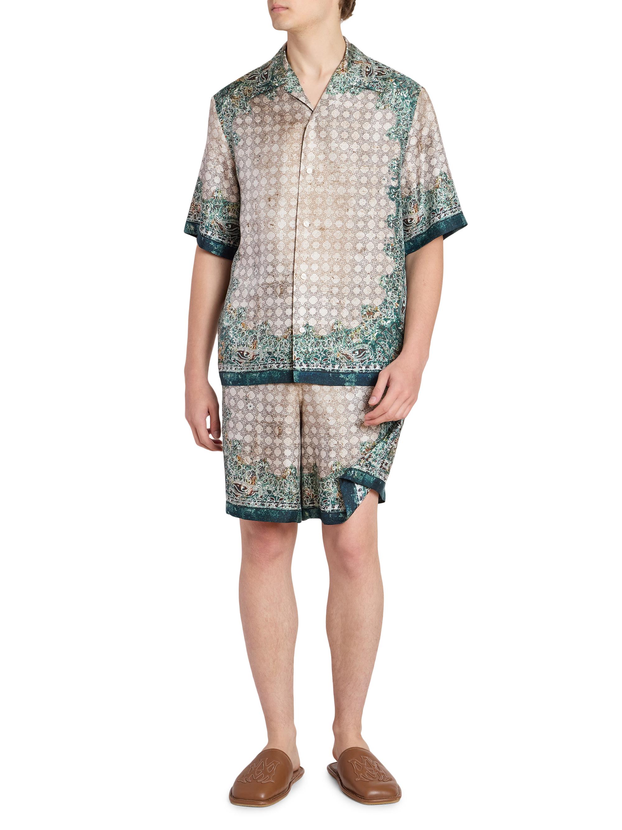 Amiri Bandana Drawstring Shorts | Saks Fifth Avenue