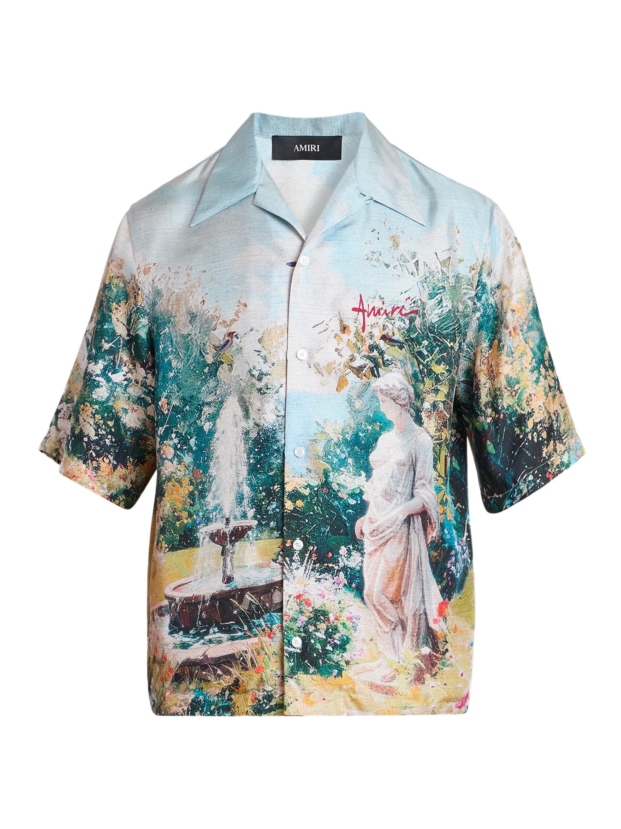 Amiri Men's Chateau Fountain Camp Shirt